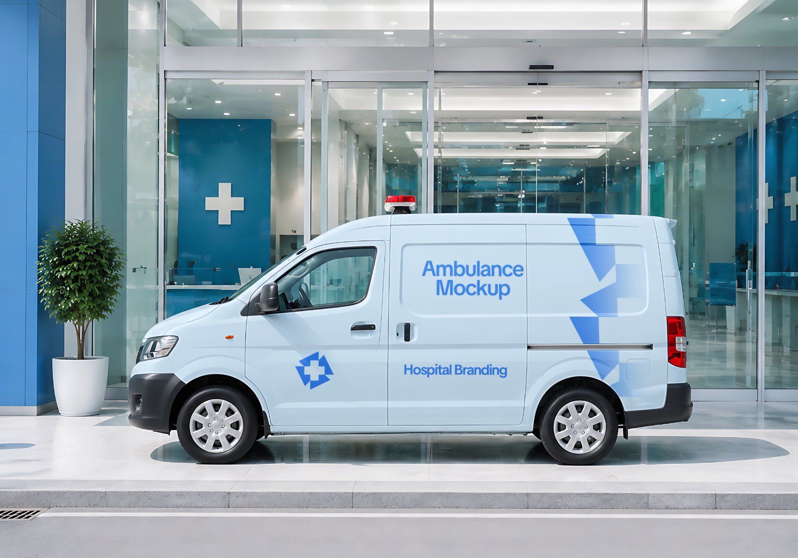 Premium Hospital Branding Mockup Bundle – 15 Professional PSD Scenes for Healthcare & Medical Mega I — image 17
