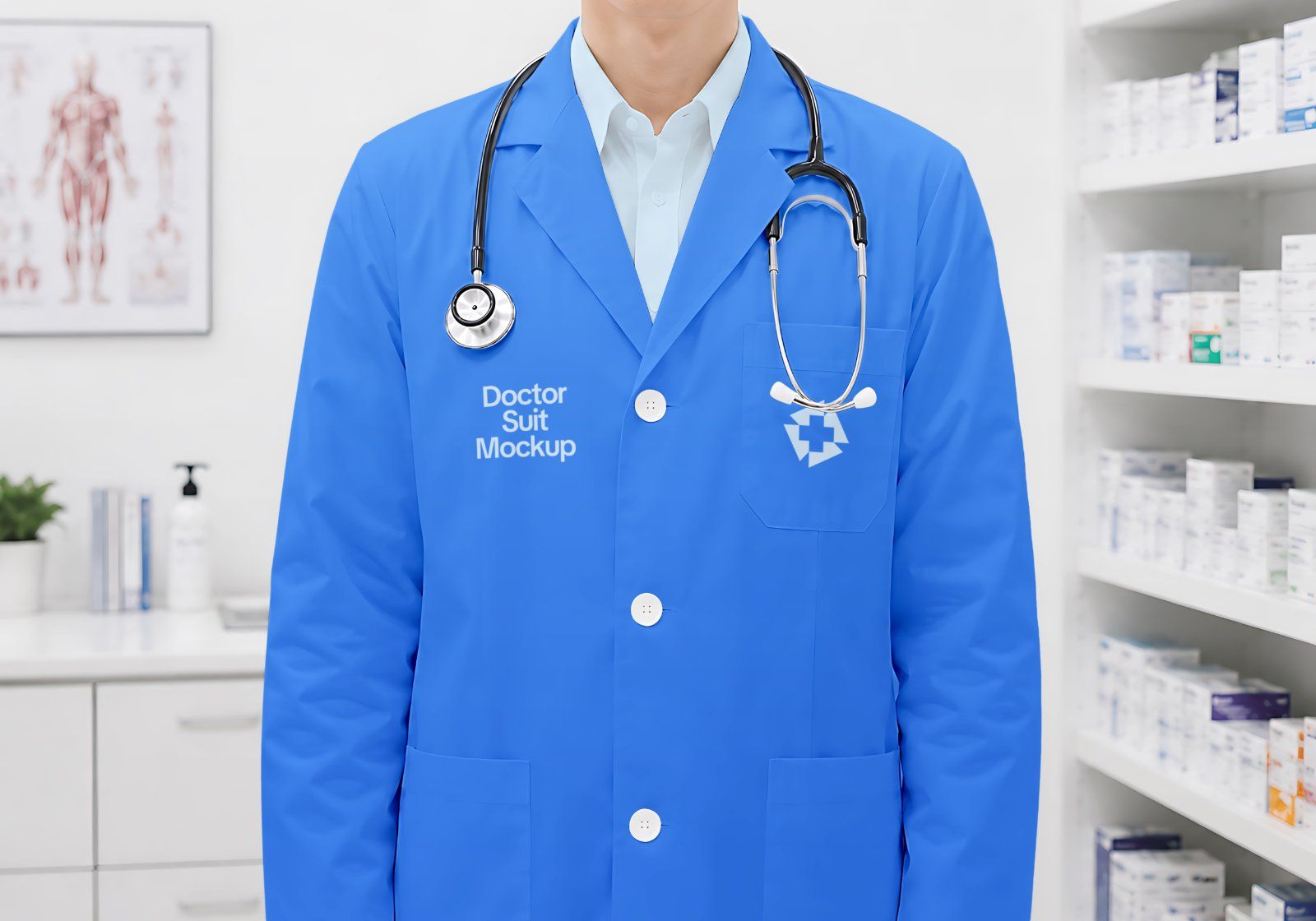 Premium Hospital Branding Mockup Bundle – 15 Professional PSD Scenes for Healthcare & Medical Mega I — image 13