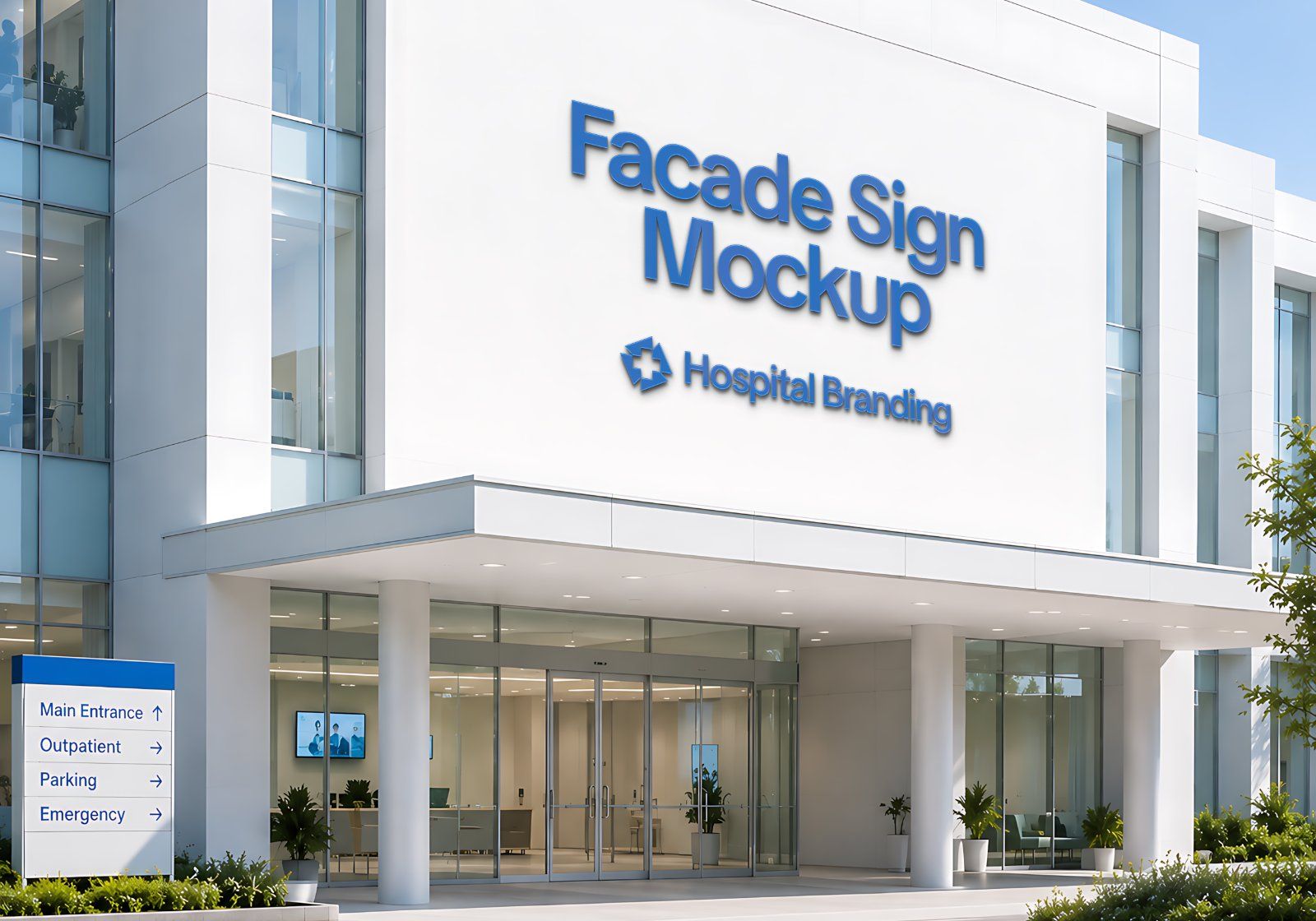 Premium Hospital Branding Mockup Bundle – 15 Professional PSD Scenes for Healthcare & Medical Mega I — image 9