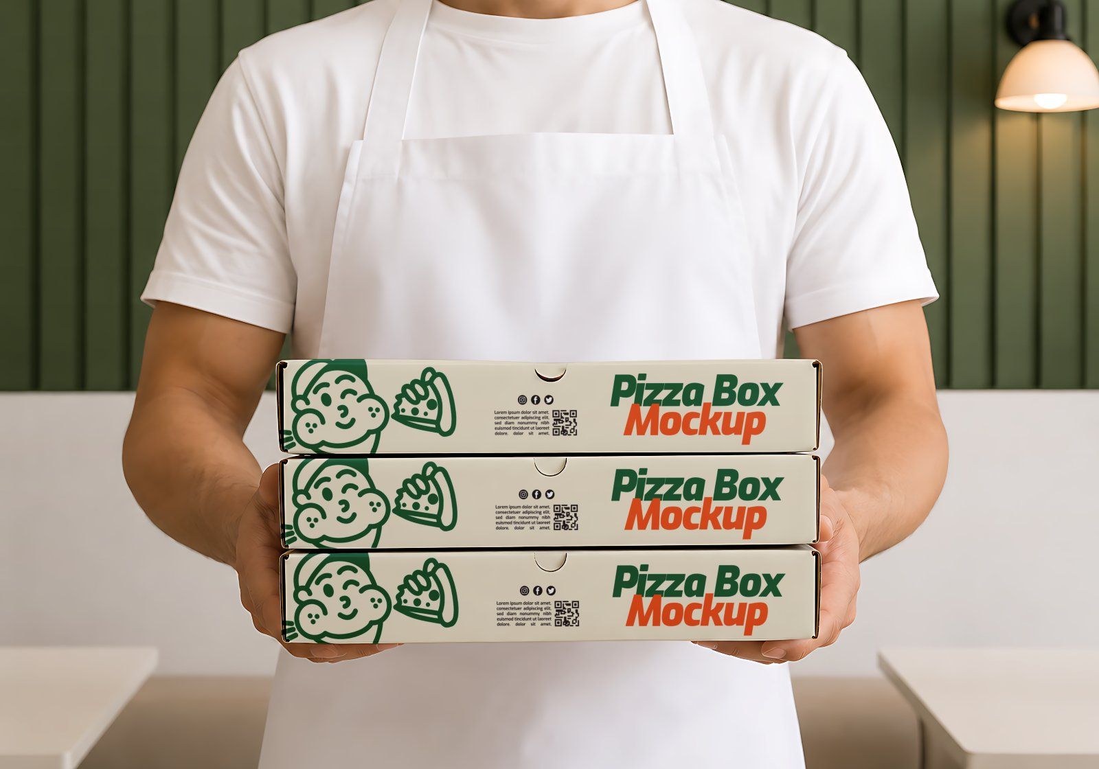 Premium Branding Pizza Mockup — image 5