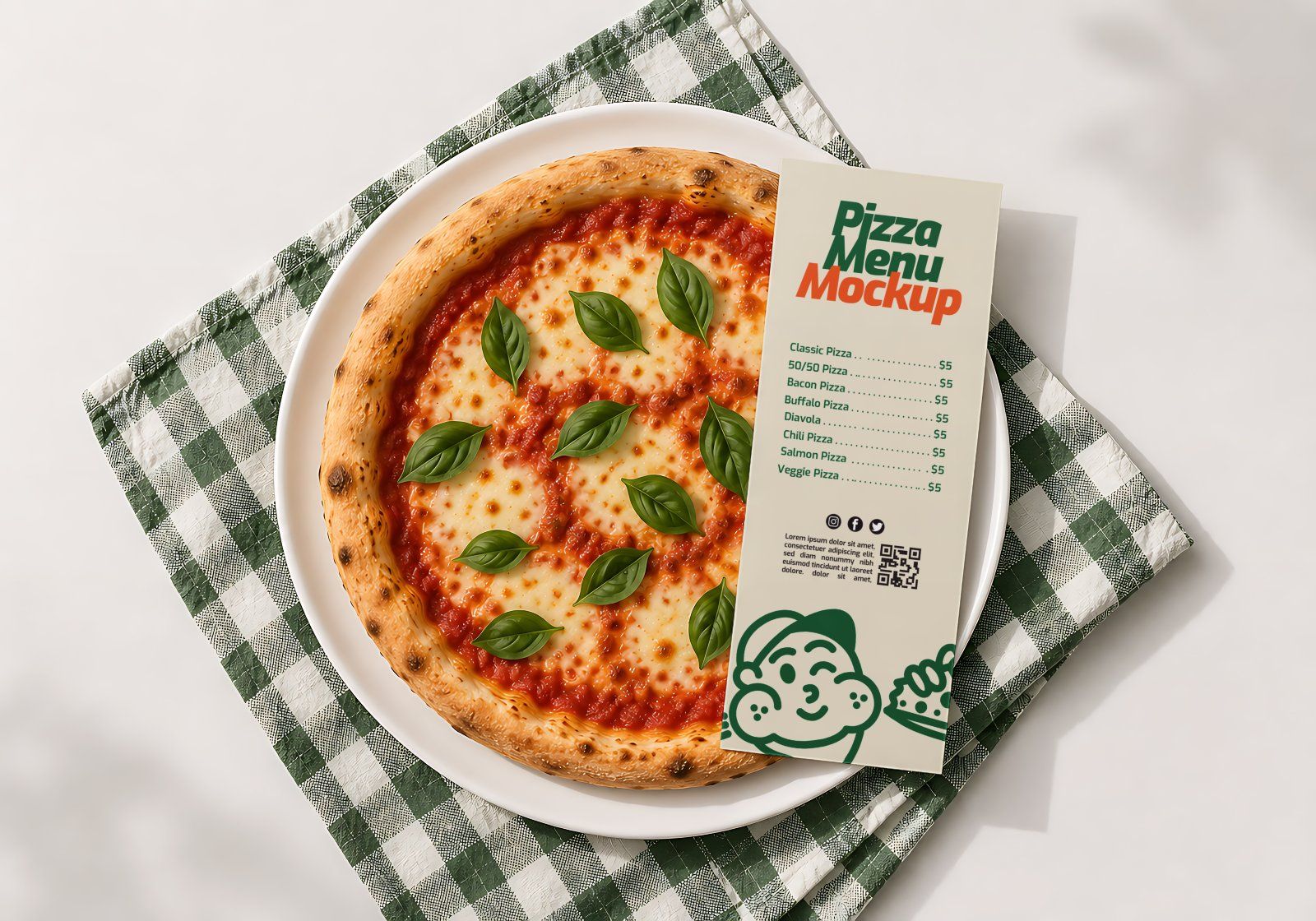 Premium Branding Pizza Mockup — image 6