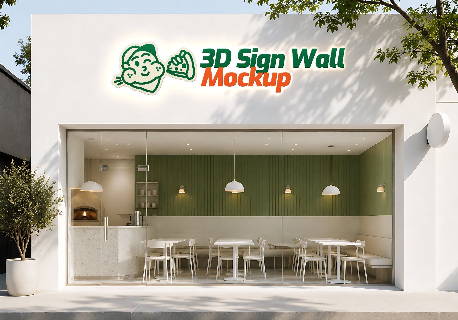 Premium Branding Pizza Mockup — image 7