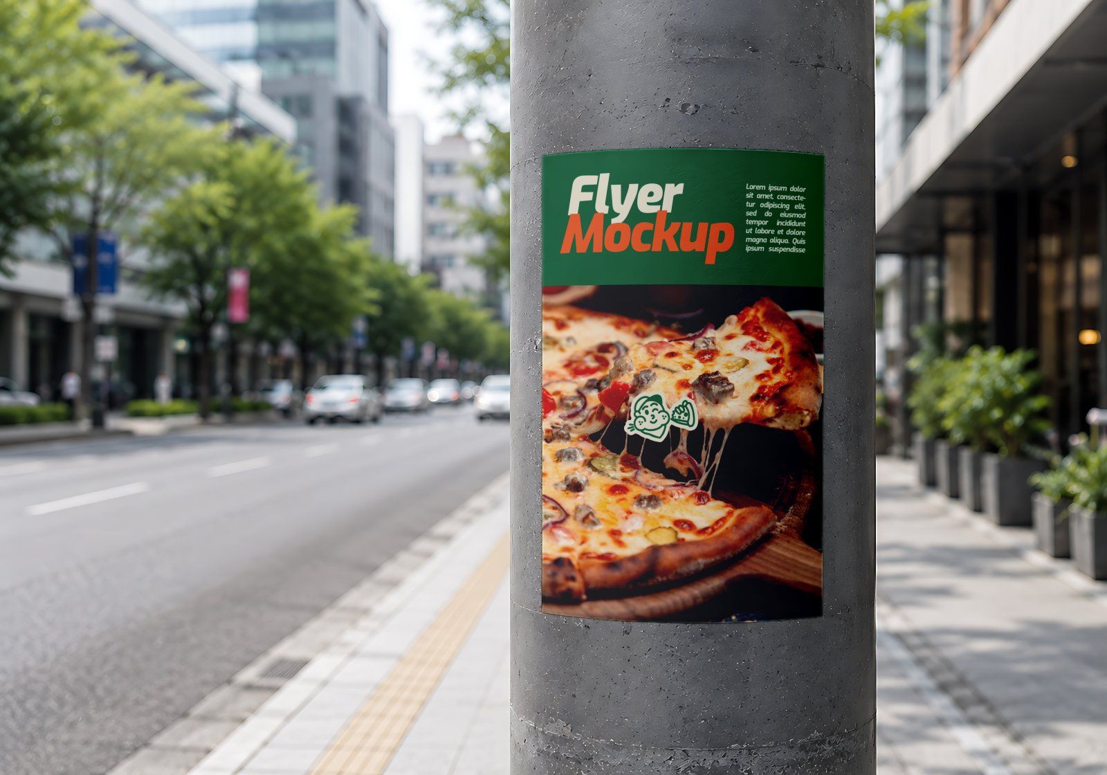 Premium Branding Pizza Mockup — image 16