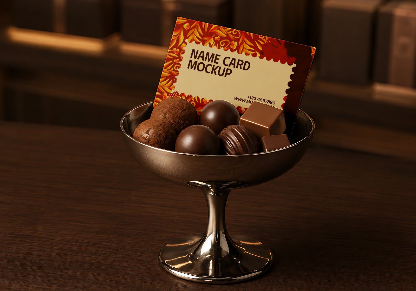 Premium Chocolate Branding Mockup Bundle – 15 Gourmet PSD Scenes for Artisan Packaging, Chocolate Ba — image 8