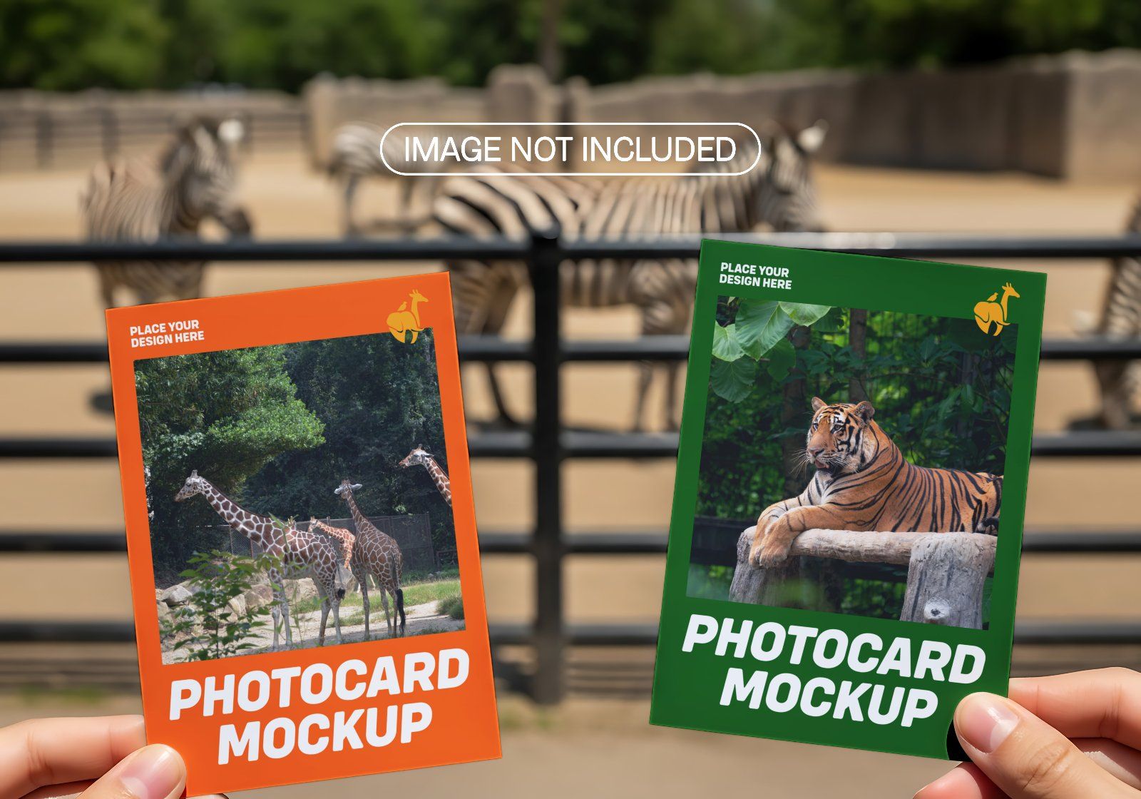 Zoo Branding Mockup Bundle – 15 PSD Templates for Wildlife Park & Animal Conservation Designs — image 5