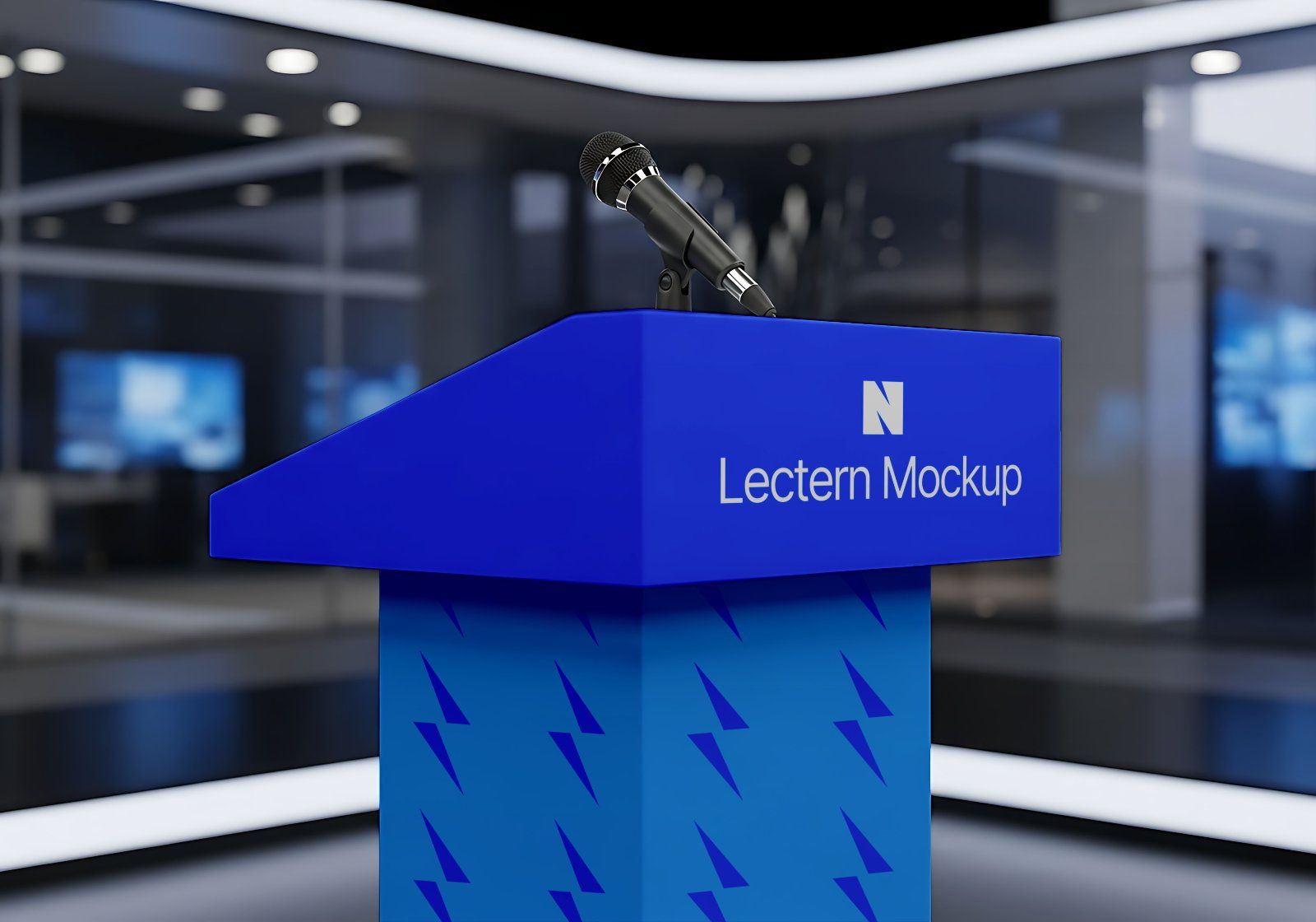 Premium Branding Office News Building Mockup — image 4