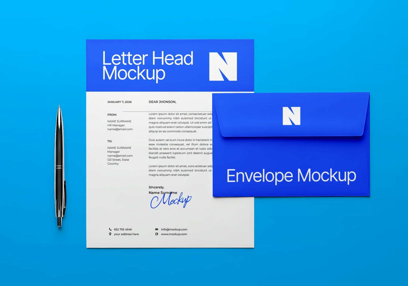 Premium Branding Office News Building Mockup — image 12
