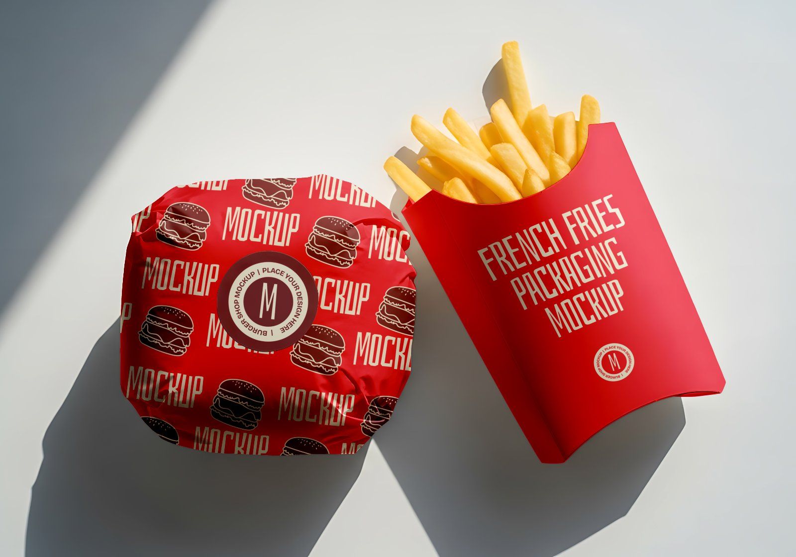 Premium Branding Burger Store Mockup — image 8