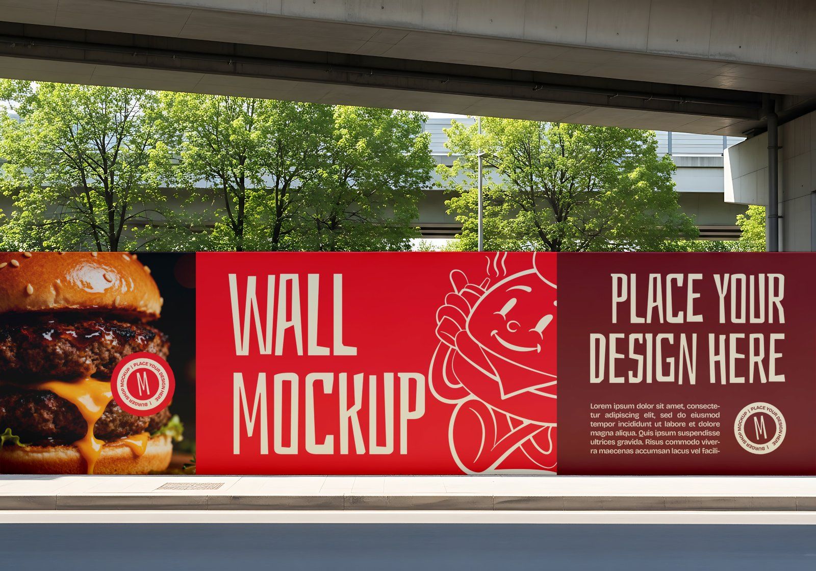Premium Branding Burger Store Mockup — image 13