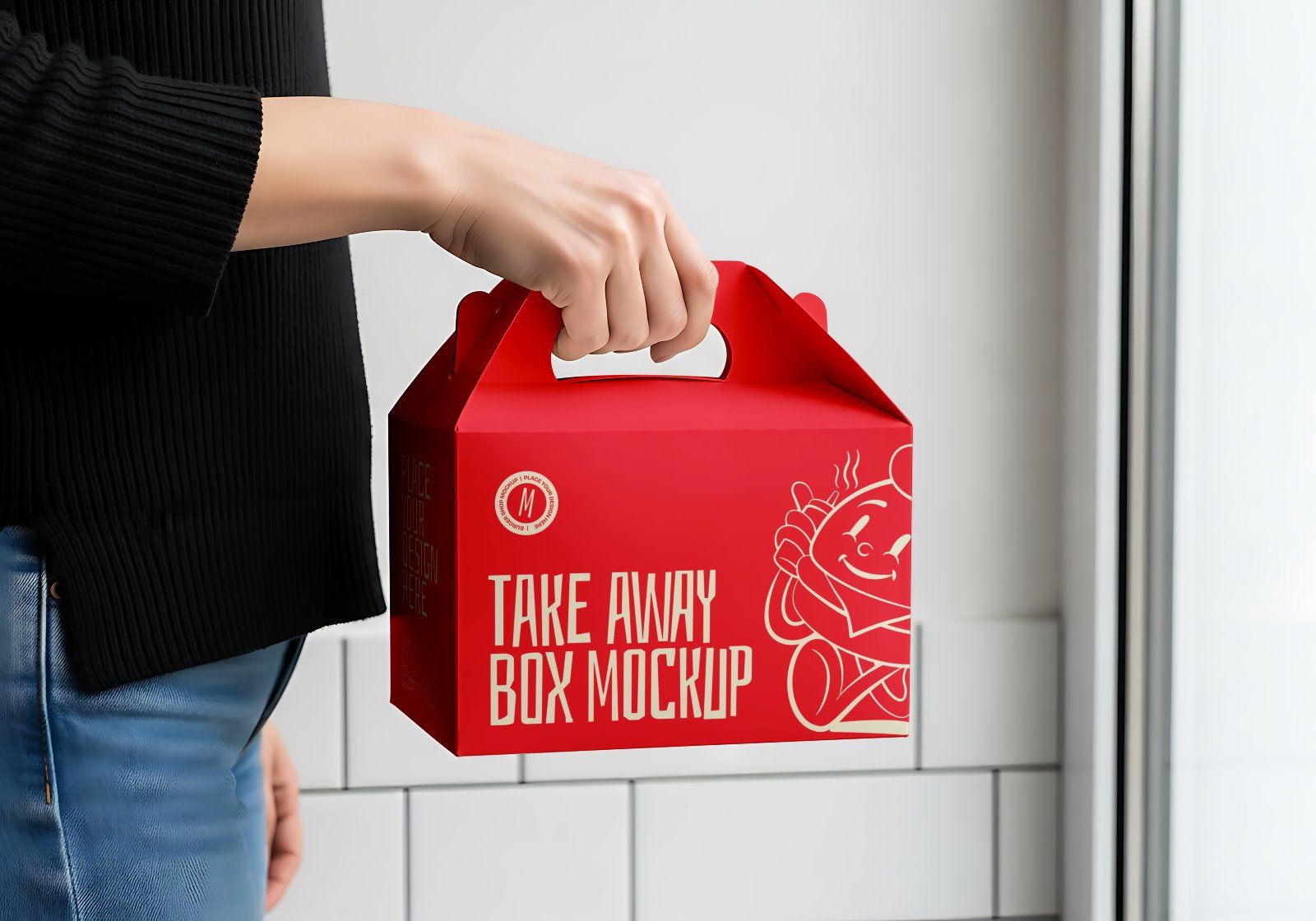 Premium Branding Burger Store Mockup — image 15
