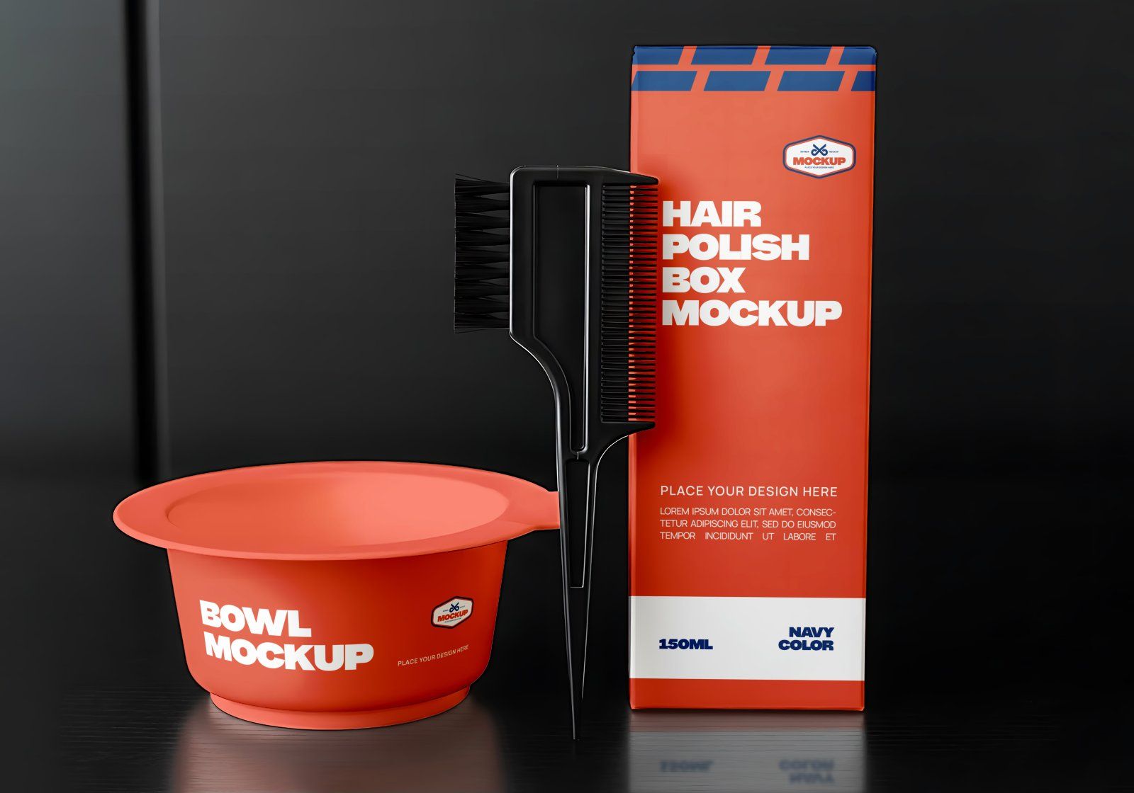 Barbershop Mockup Bundle – 15 Premium PSD for Barber Branding & Grooming Products — image 12