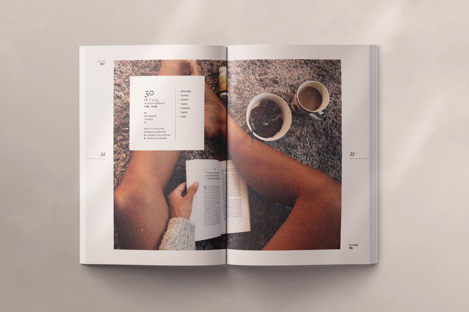 The Life Style Magazine Template — image 16