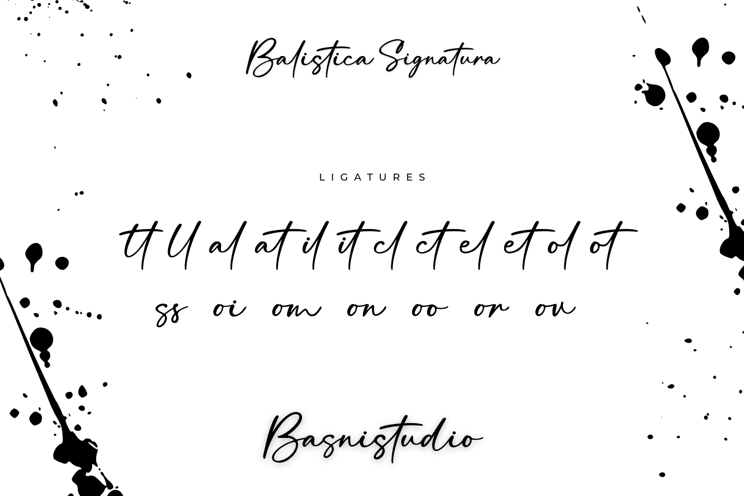 Balistica Signature Font — image 16