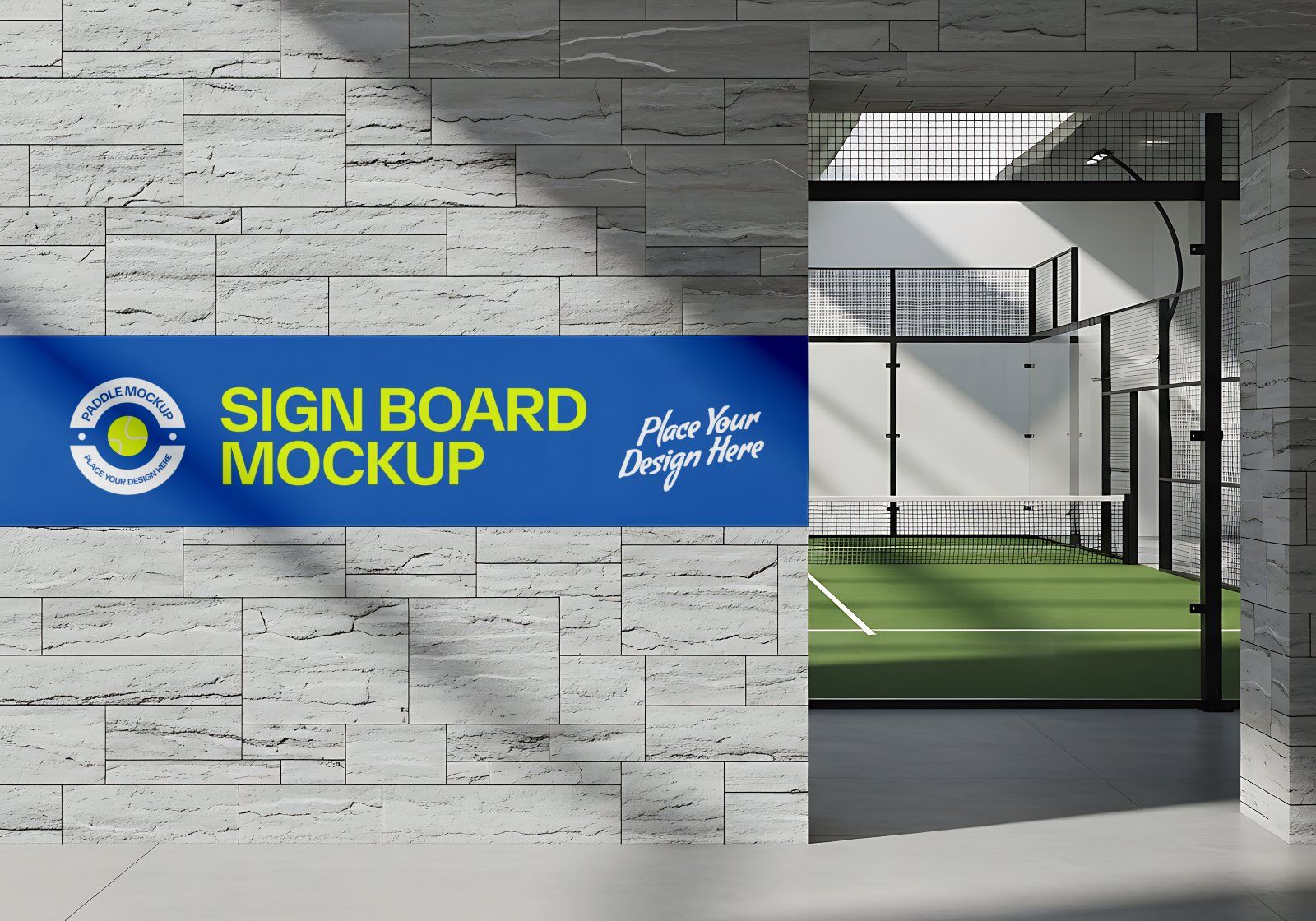 Premium Branding Sport Paddle Mockup — image 3