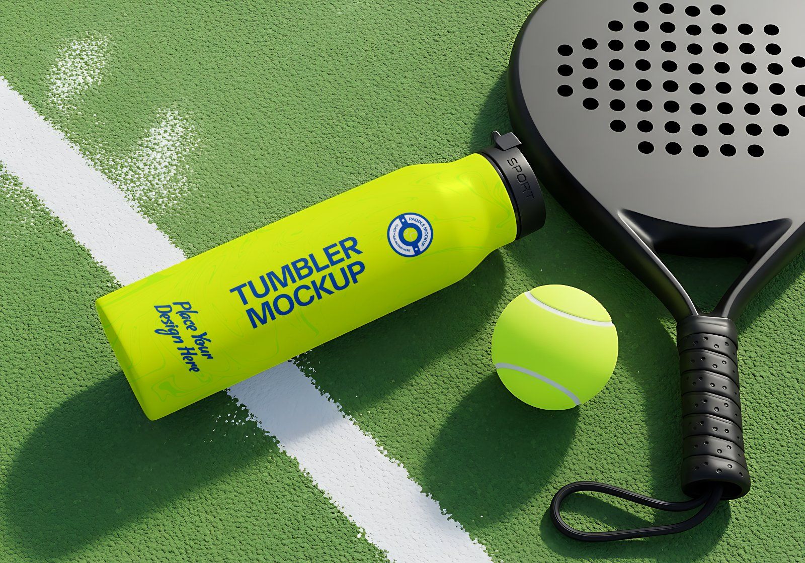 Premium Branding Sport Paddle Mockup — image 4