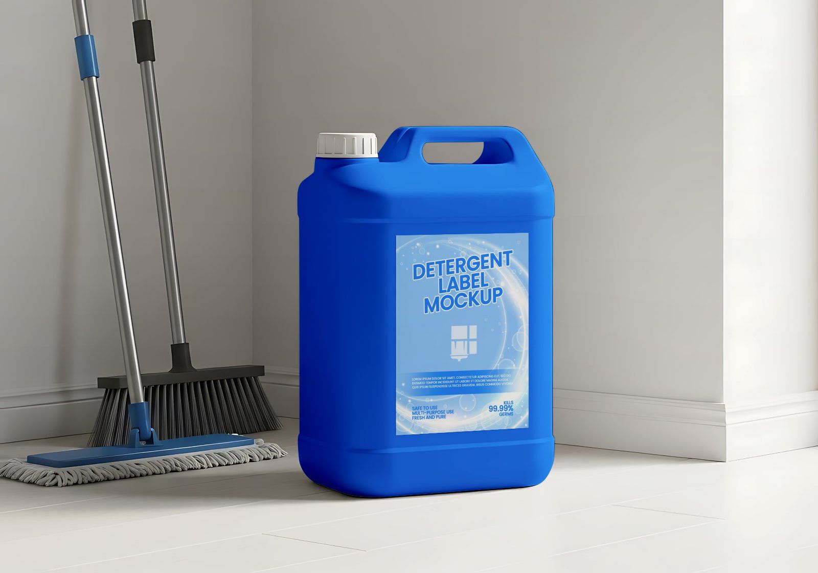Premium Branding Home Cleaning Mockup — image 7
