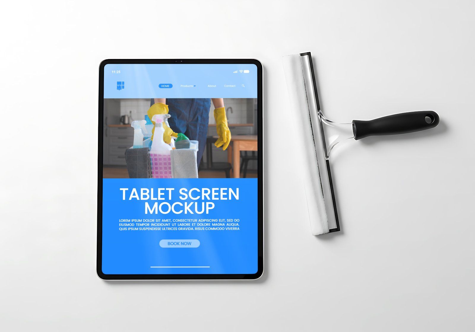 Premium Branding Home Cleaning Mockup — image 9