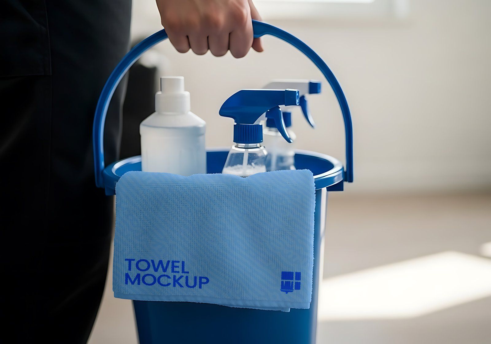 Premium Branding Home Cleaning Mockup — image 11