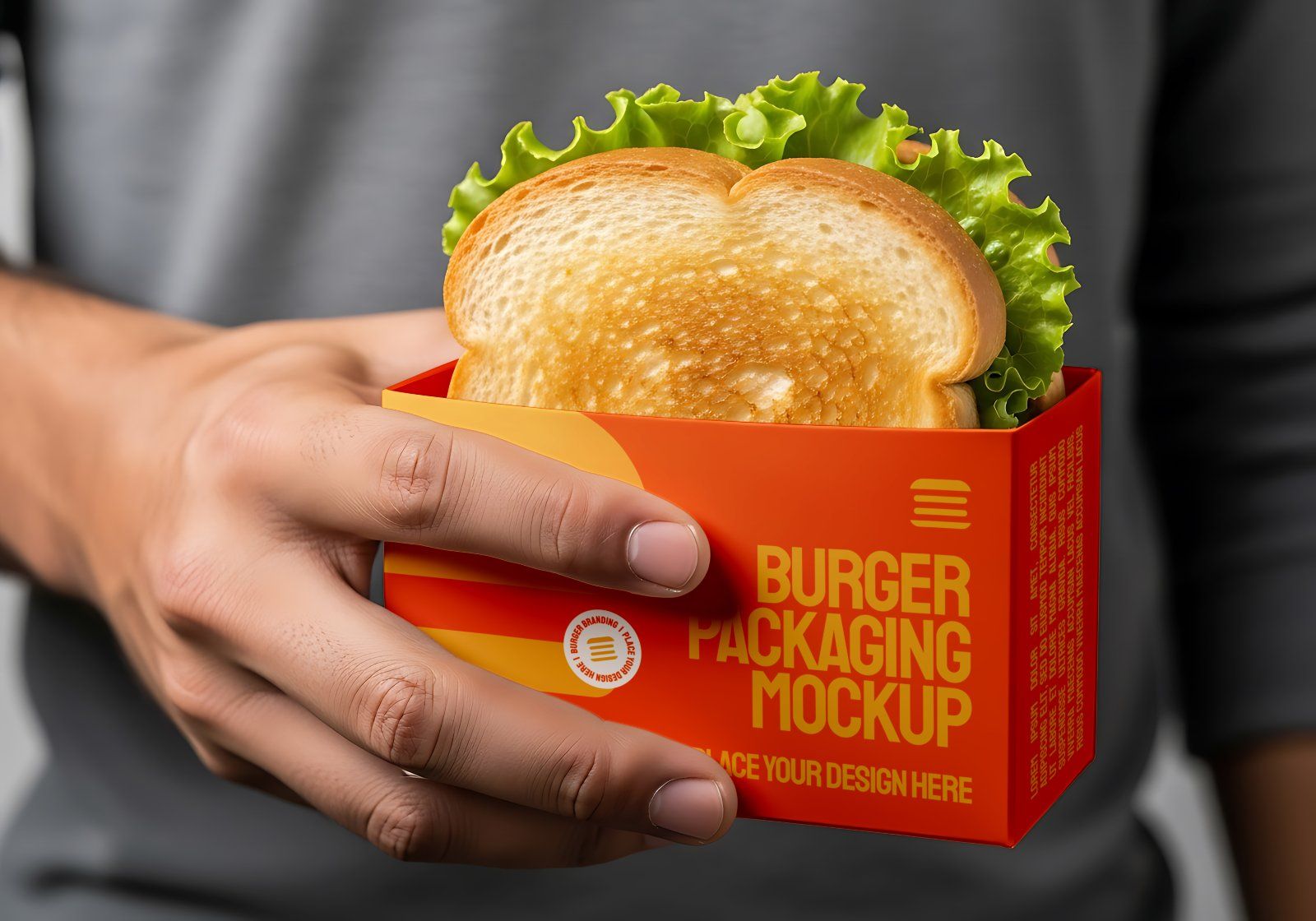 Premium Branding Premium Burger Store Mockup — image 4
