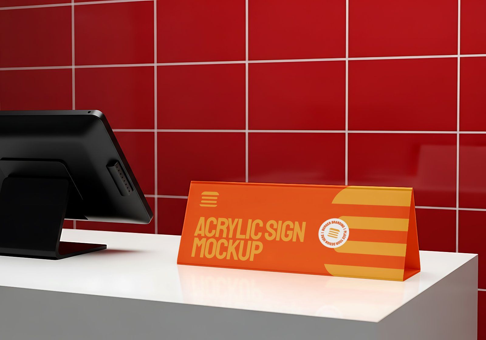 Premium Branding Premium Burger Store Mockup — image 5