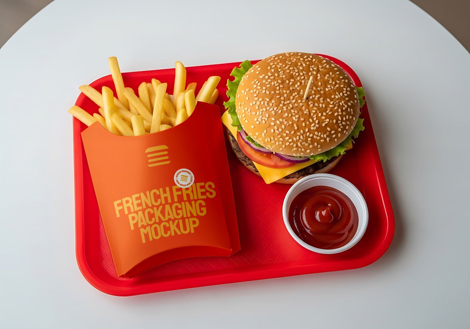 Premium Branding Premium Burger Store Mockup — image 7