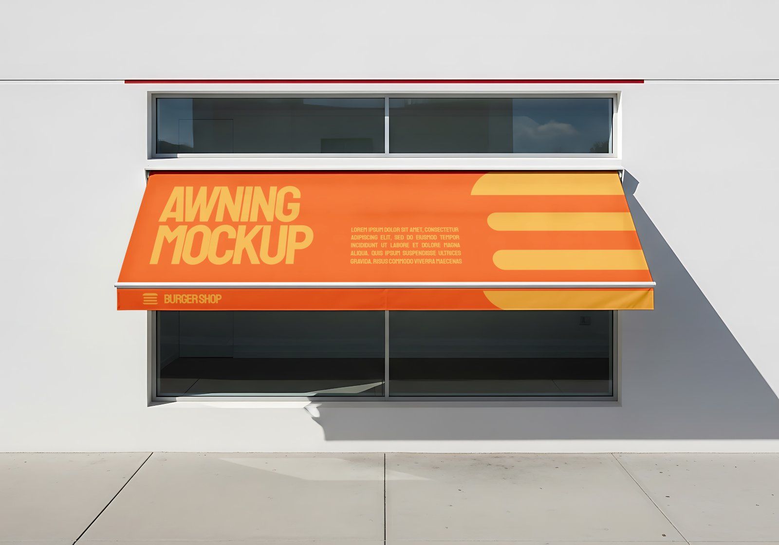 Premium Branding Premium Burger Store Mockup — image 11
