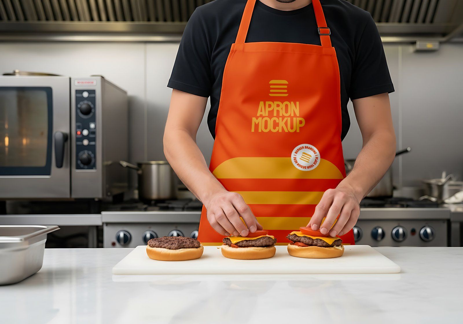 Premium Branding Premium Burger Store Mockup — image 13