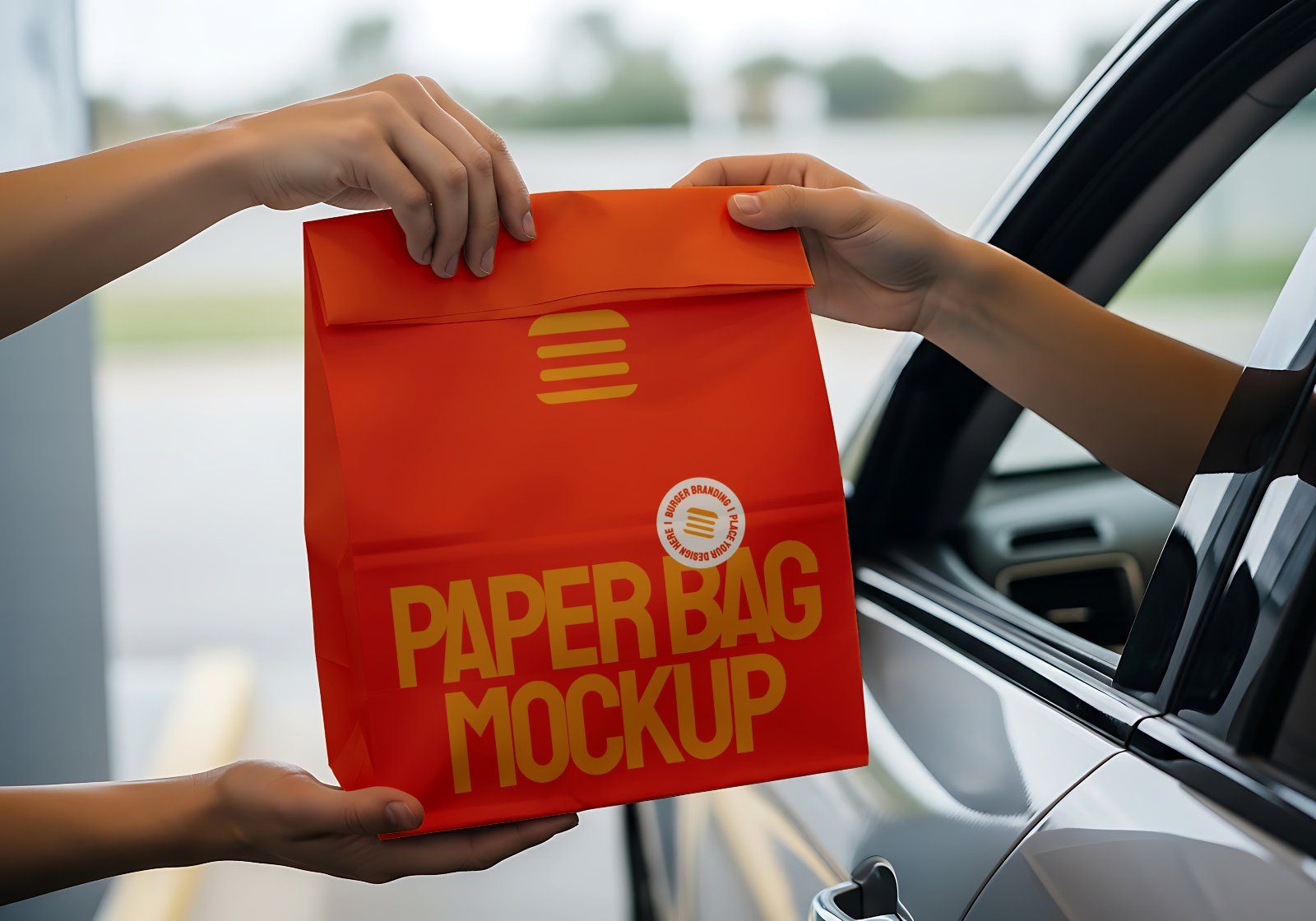 Premium Branding Premium Burger Store Mockup — image 15