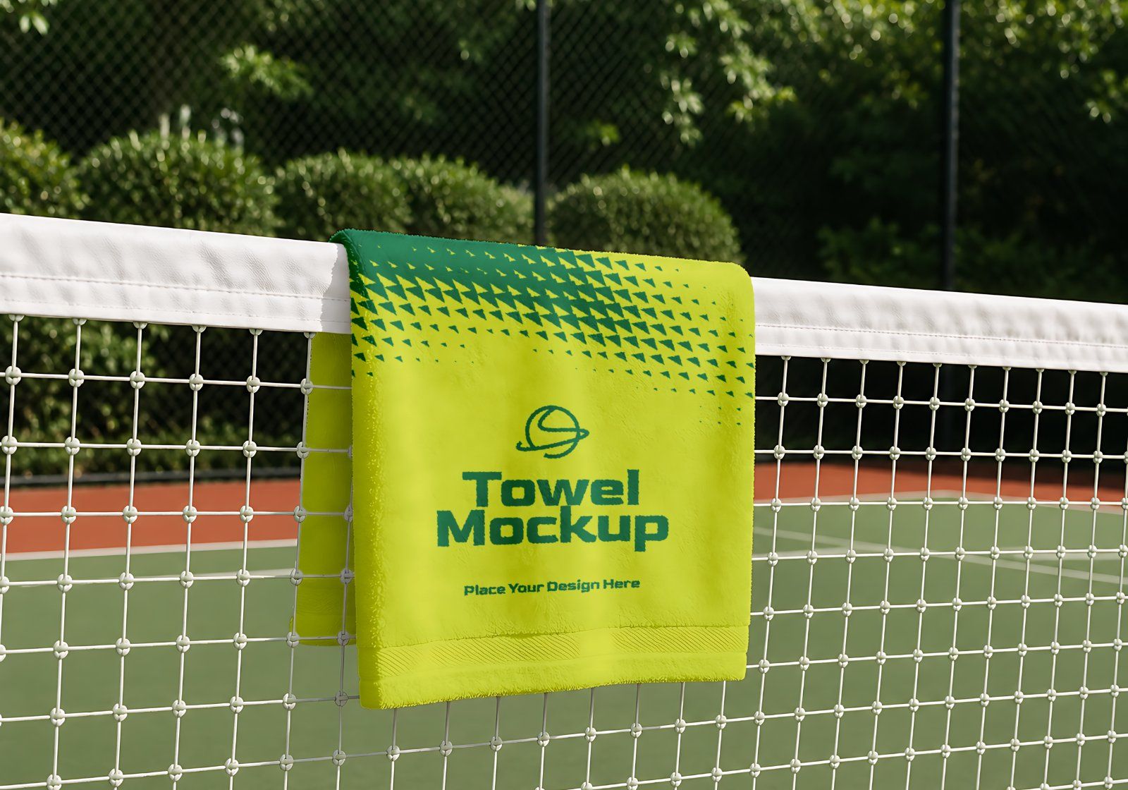 Premium Tennis Court Branding Mockup — image 17