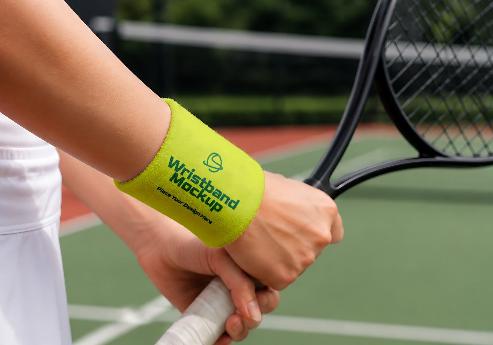 Premium Tennis Court Branding Mockup — image 14