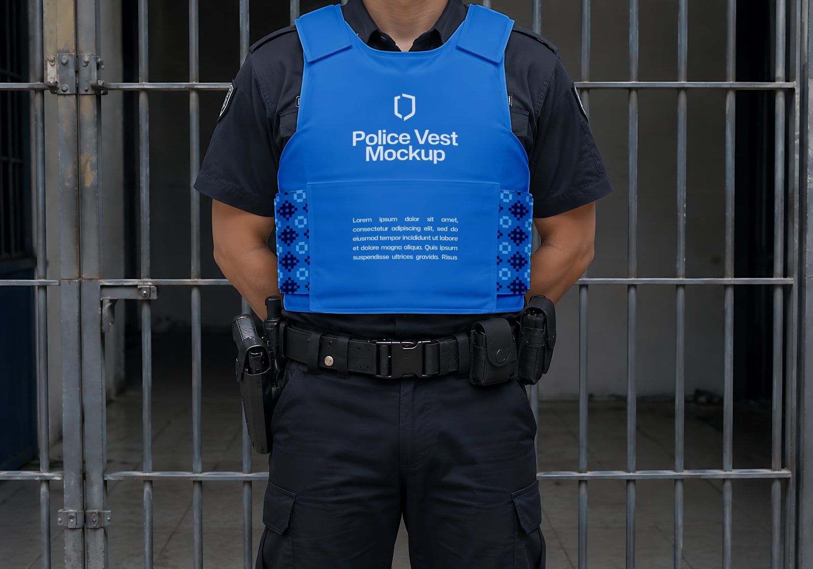 Premium Police or Security Branding Mockup Bundle – 15 Tactical PSD Scenes for Law Enforcement, Unif — image 8