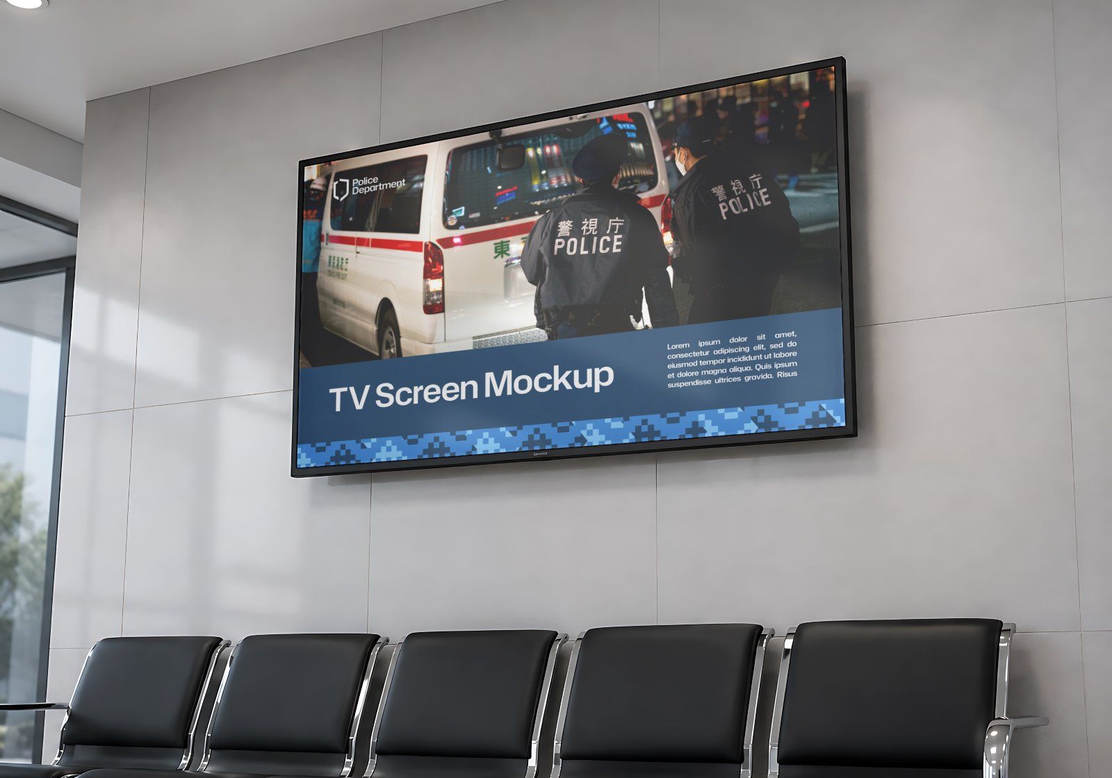 Premium Police or Security Branding Mockup Bundle – 15 Tactical PSD Scenes for Law Enforcement, Unif — image 19
