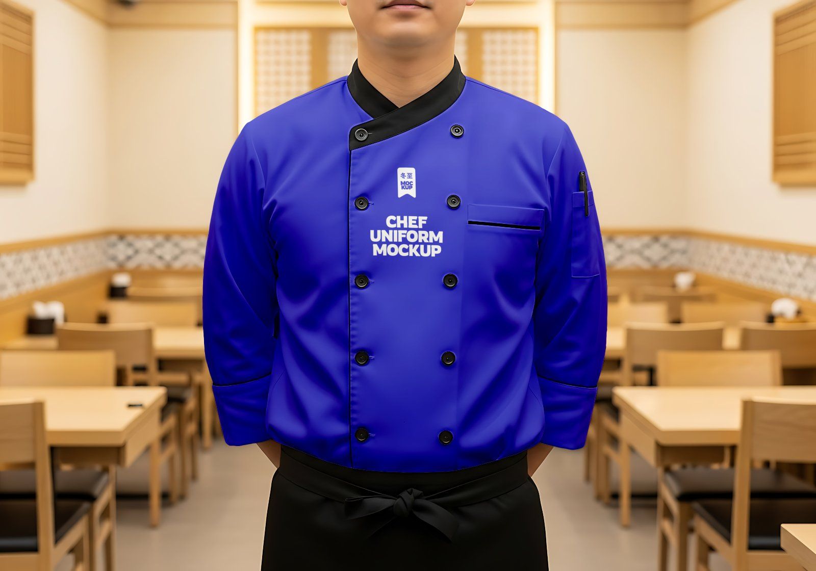 Premium Branding Red Korean Restaurant Mockup — image 7