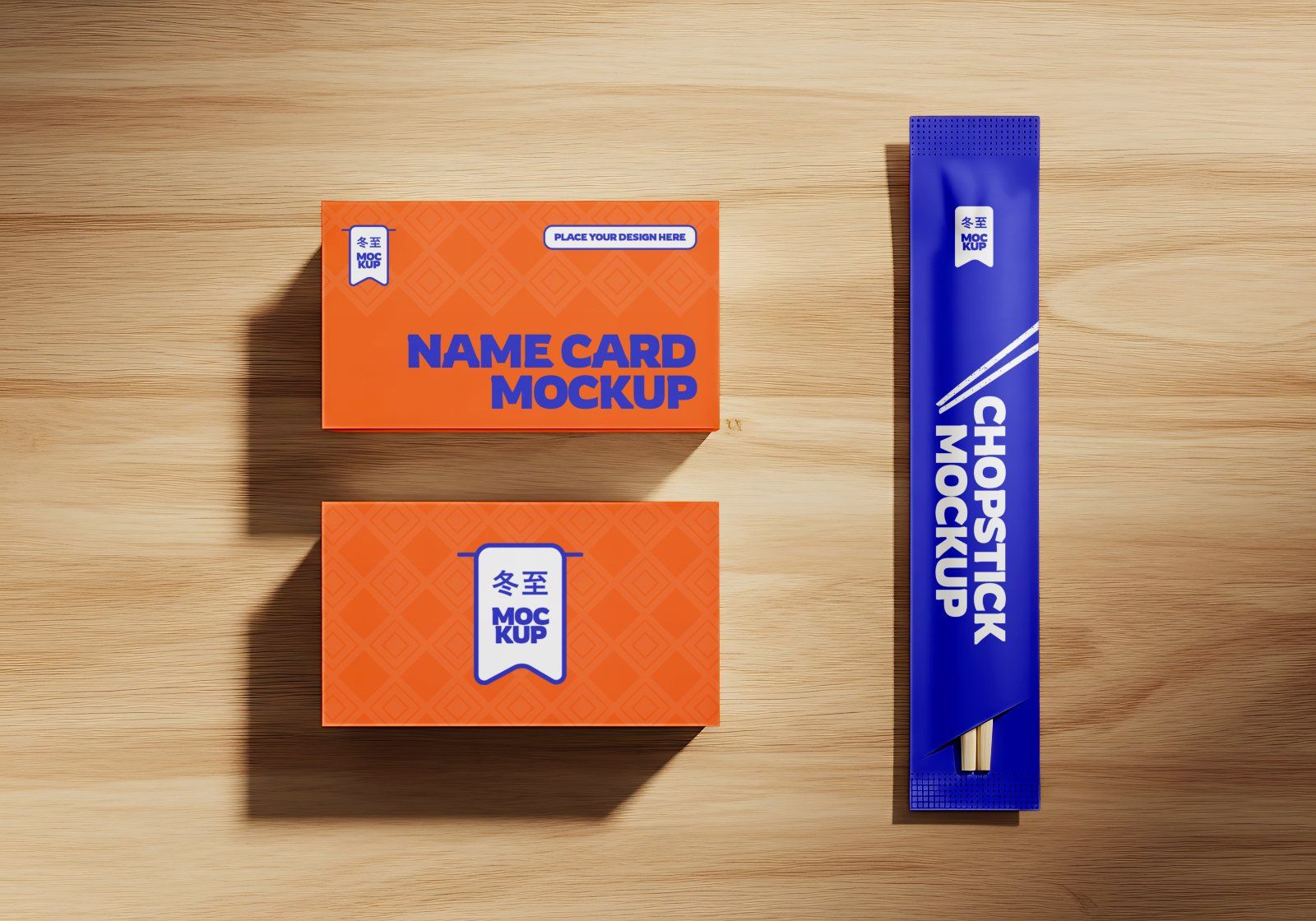 Premium Branding Red Korean Restaurant Mockup — image 8