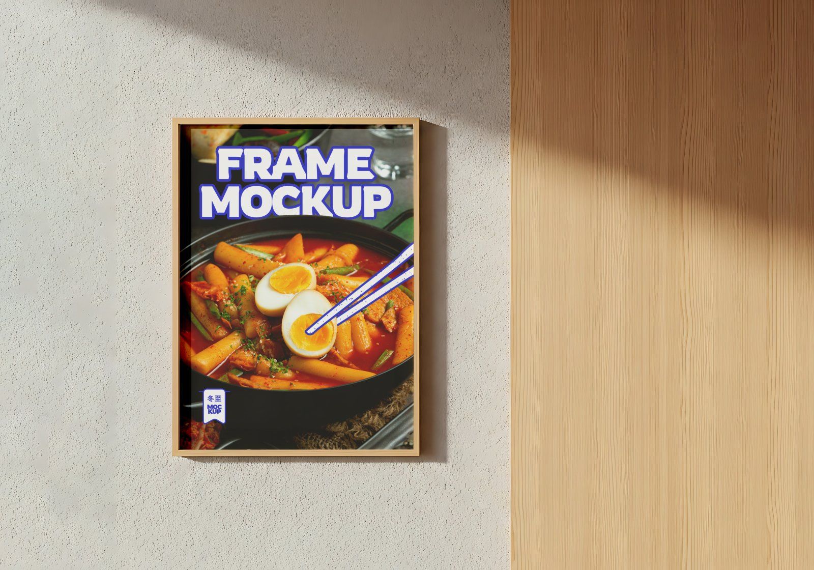 Premium Branding Red Korean Restaurant Mockup — image 13