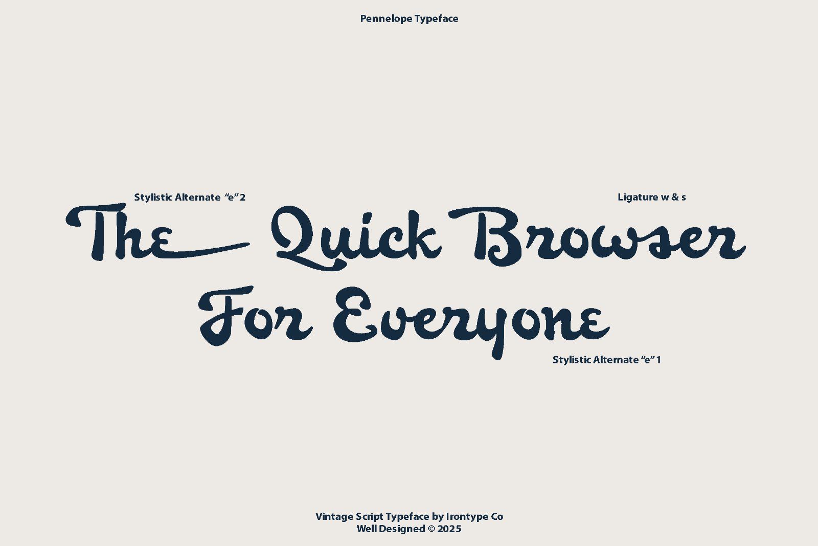 Pennelope - Handwritten Vintage Script — image 14