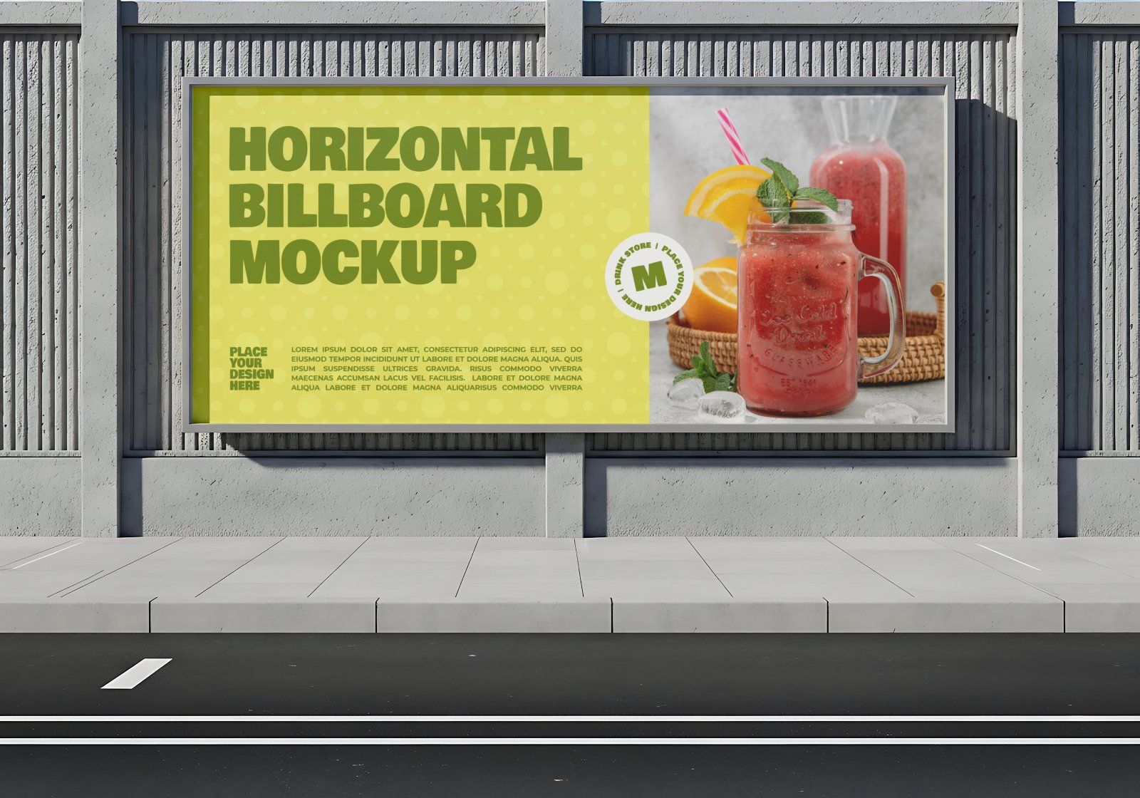 Premium Branding Drinking Store Mockup — image 9