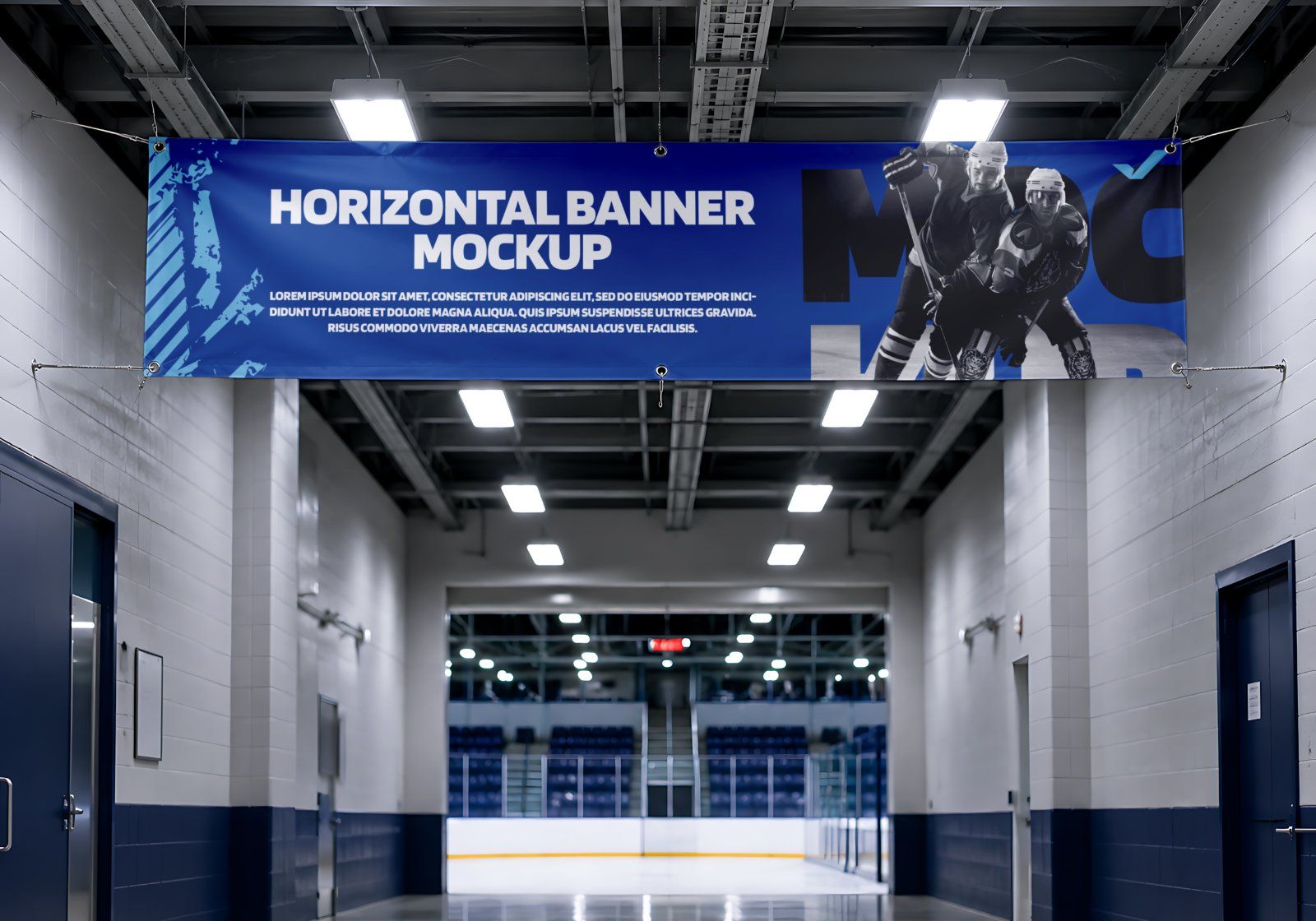 Ultimate Hockey Club Branding Mockup Bundle – 15 Premium PSD Scenes for Ice Hockey & Athletic Identi — image 6