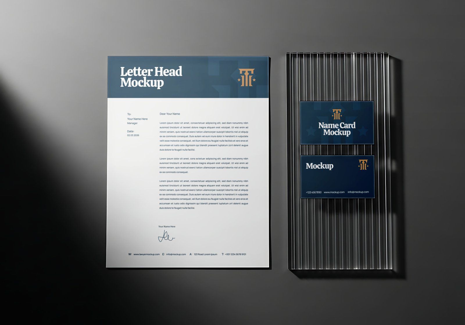 Premium Branding Office Lawyer Mockup — image 3