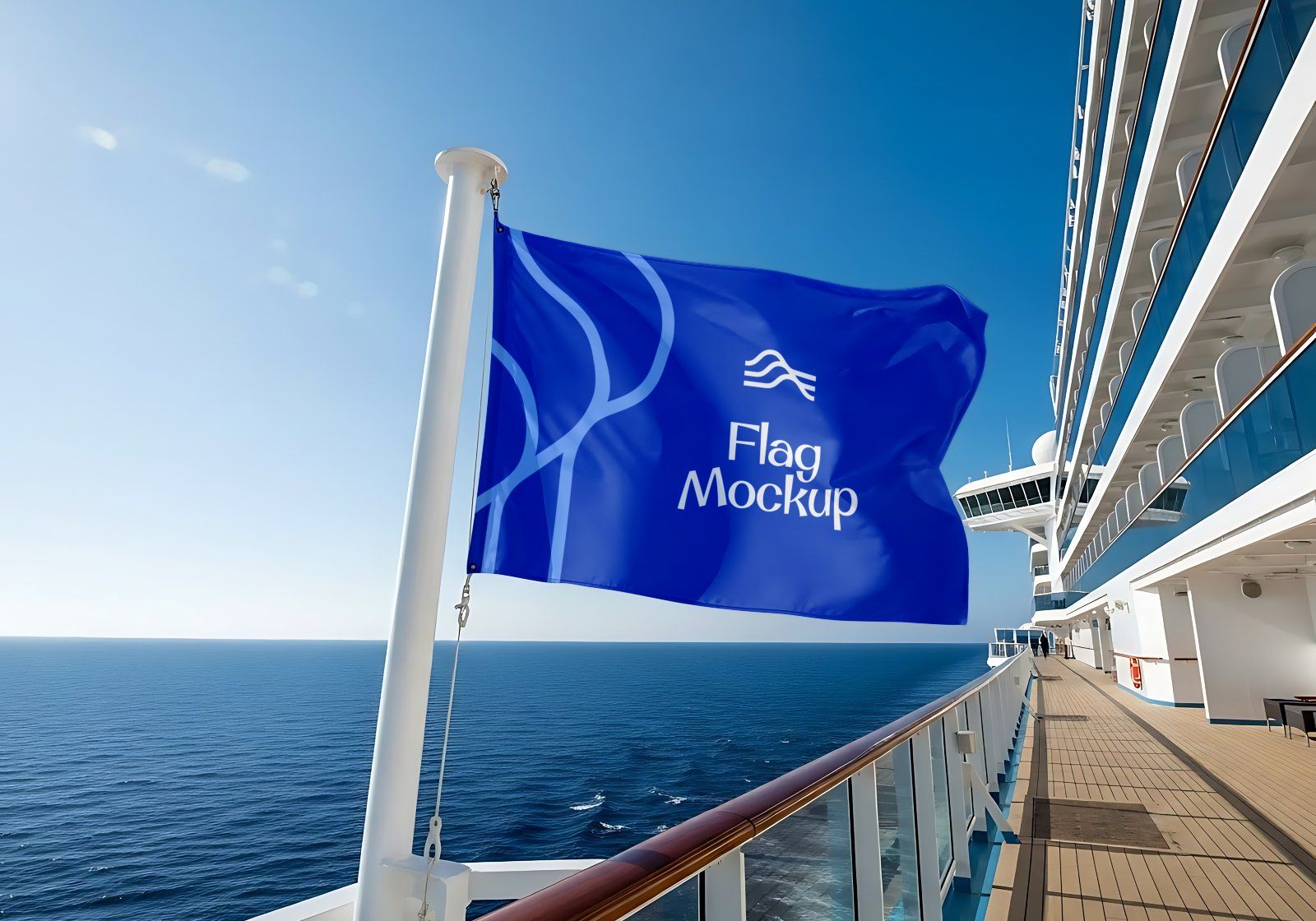 Cruise Ship Mockup Bundle - Maritime Branding with a Luxury Cruise Ship Mockup — image 15