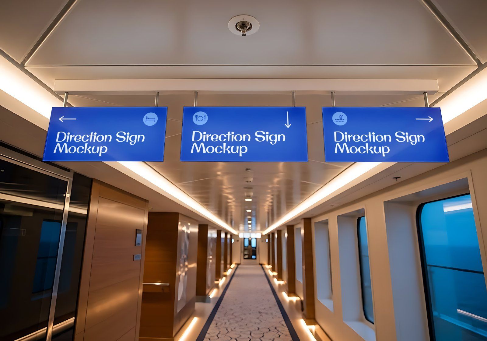 Cruise Ship Mockup Bundle - Maritime Branding with a Luxury Cruise Ship Mockup — image 6