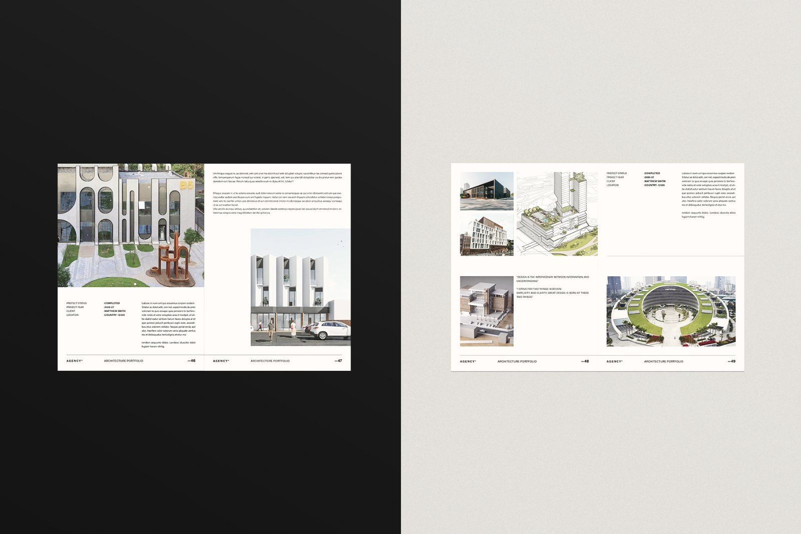Architecture Sketch Design Portfolio Template — image 18