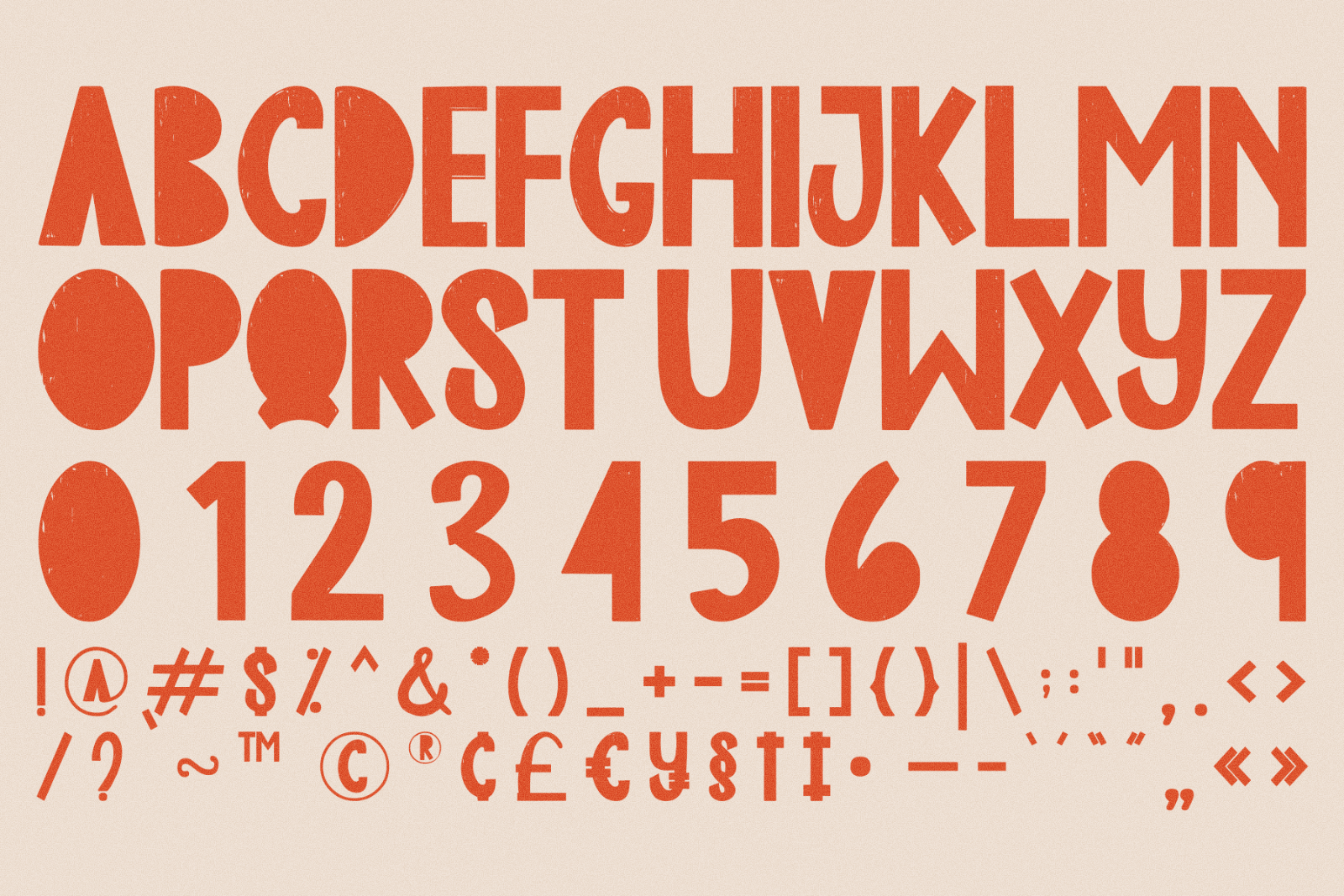 Edge Blocks - Textured Display Typeface — image 4