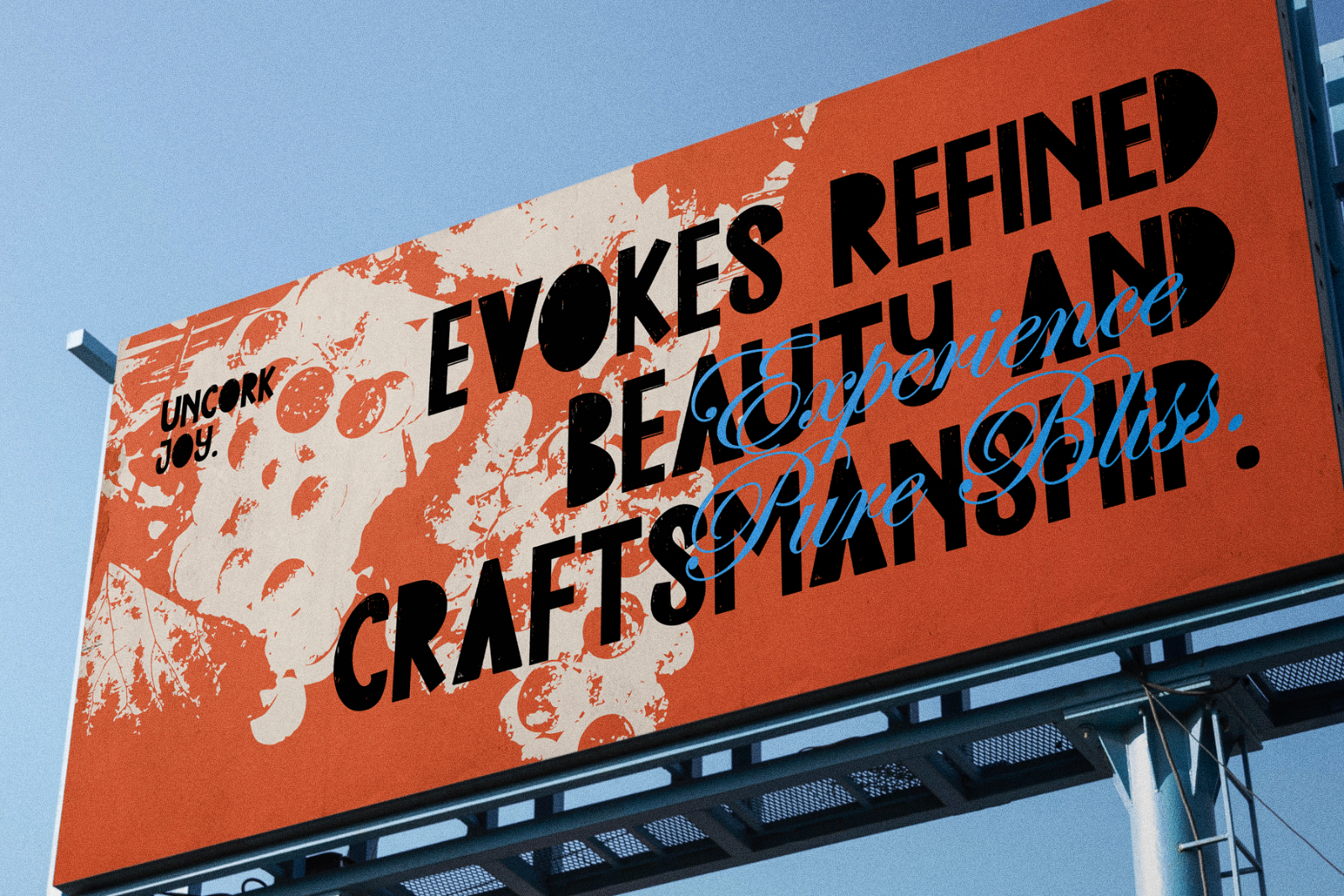 Edge Blocks - Textured Display Typeface — image 8