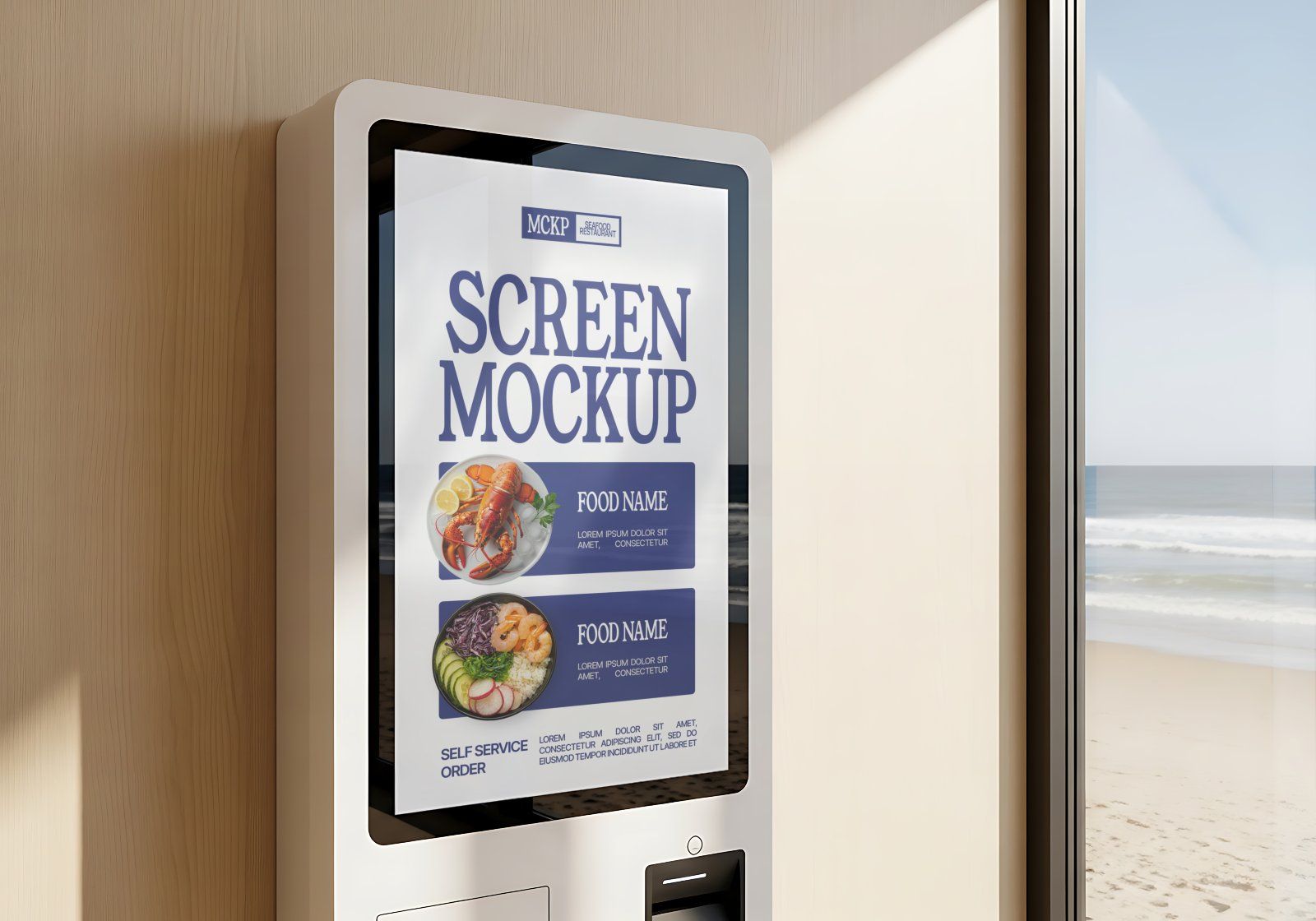 Premium Branding Fresh Seafood Restaurant Mockup — image 3