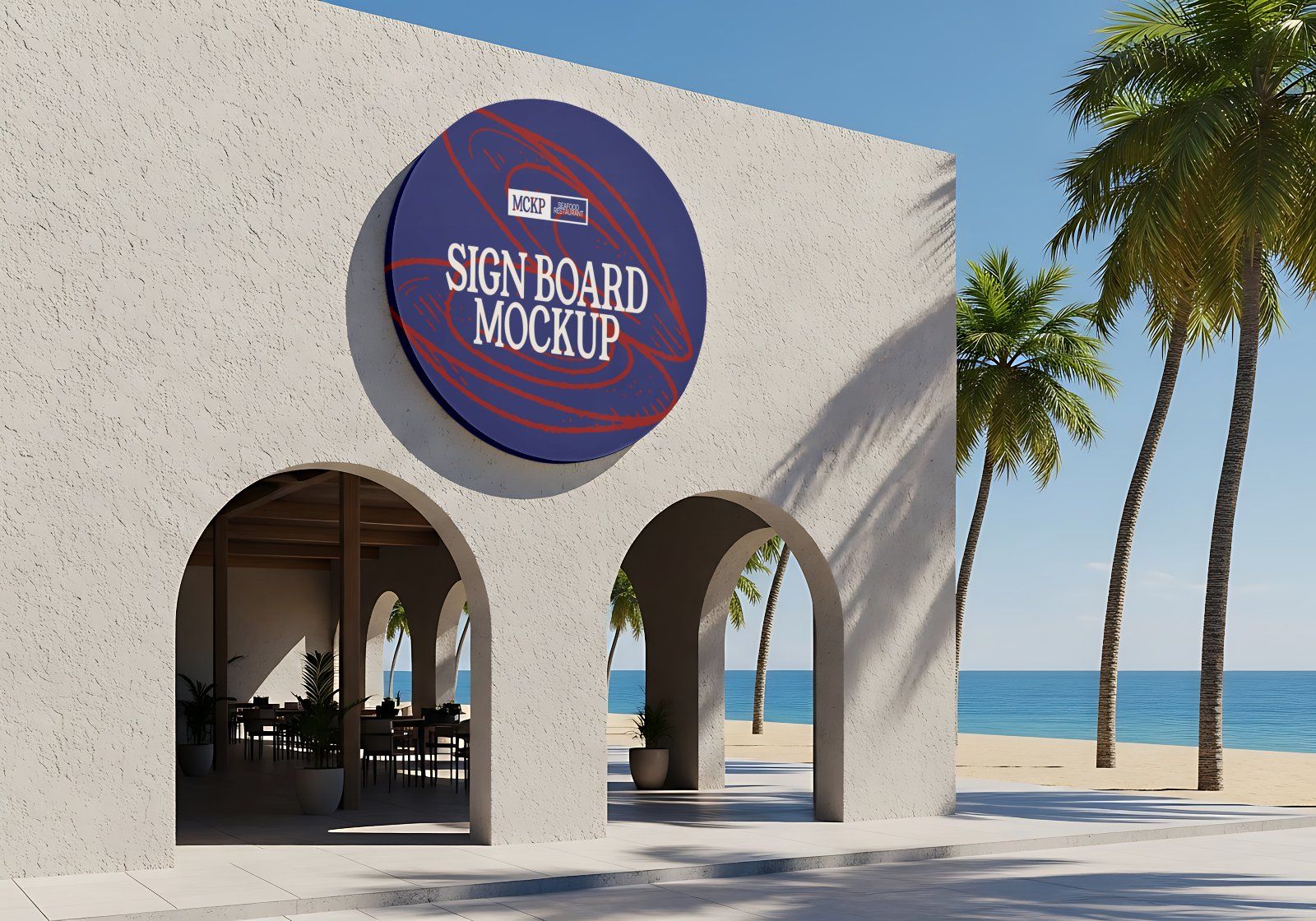 Premium Branding Fresh Seafood Restaurant Mockup — image 15