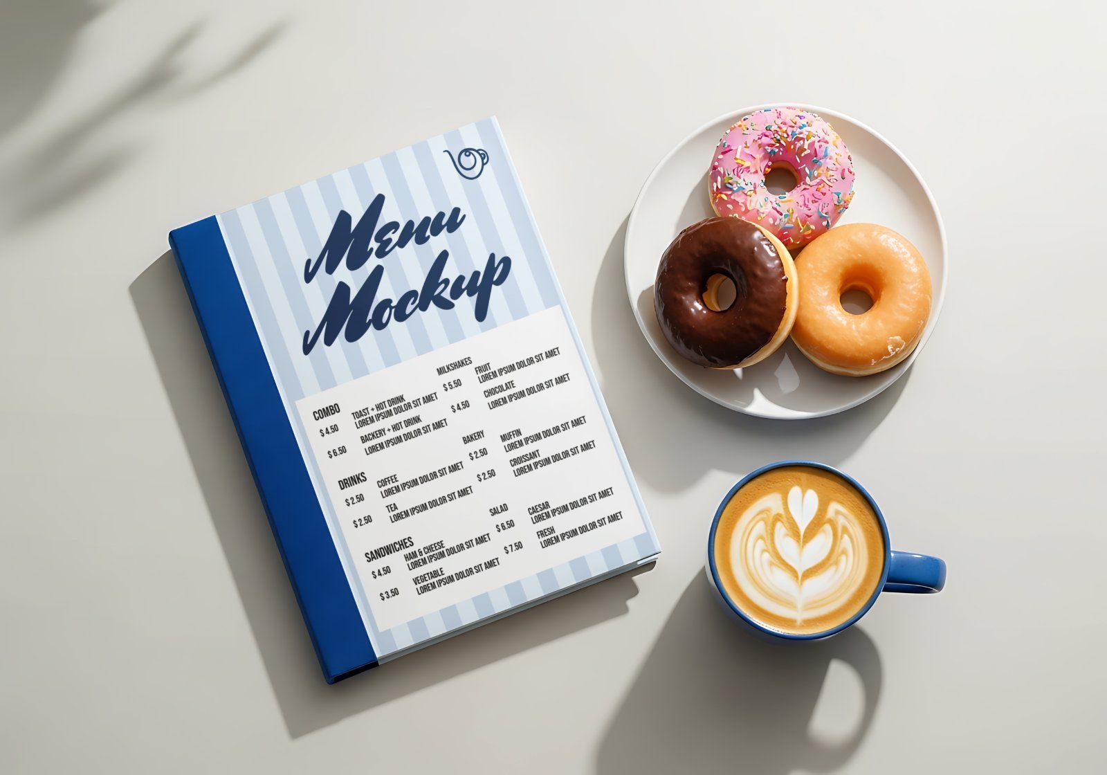 Coffee & Donut Shop Branding Mockup Bundle – 15 Premium PSD Scenes for Cafe Identity — image 12