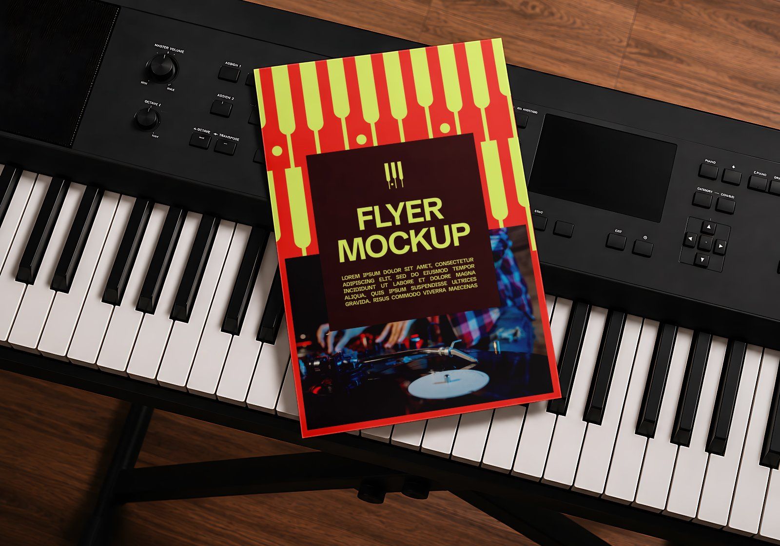 Premium Music Studio Branding Mockup Bundle – 15 Premium PSD Scenes for Audio & Record Label Identit — image 20