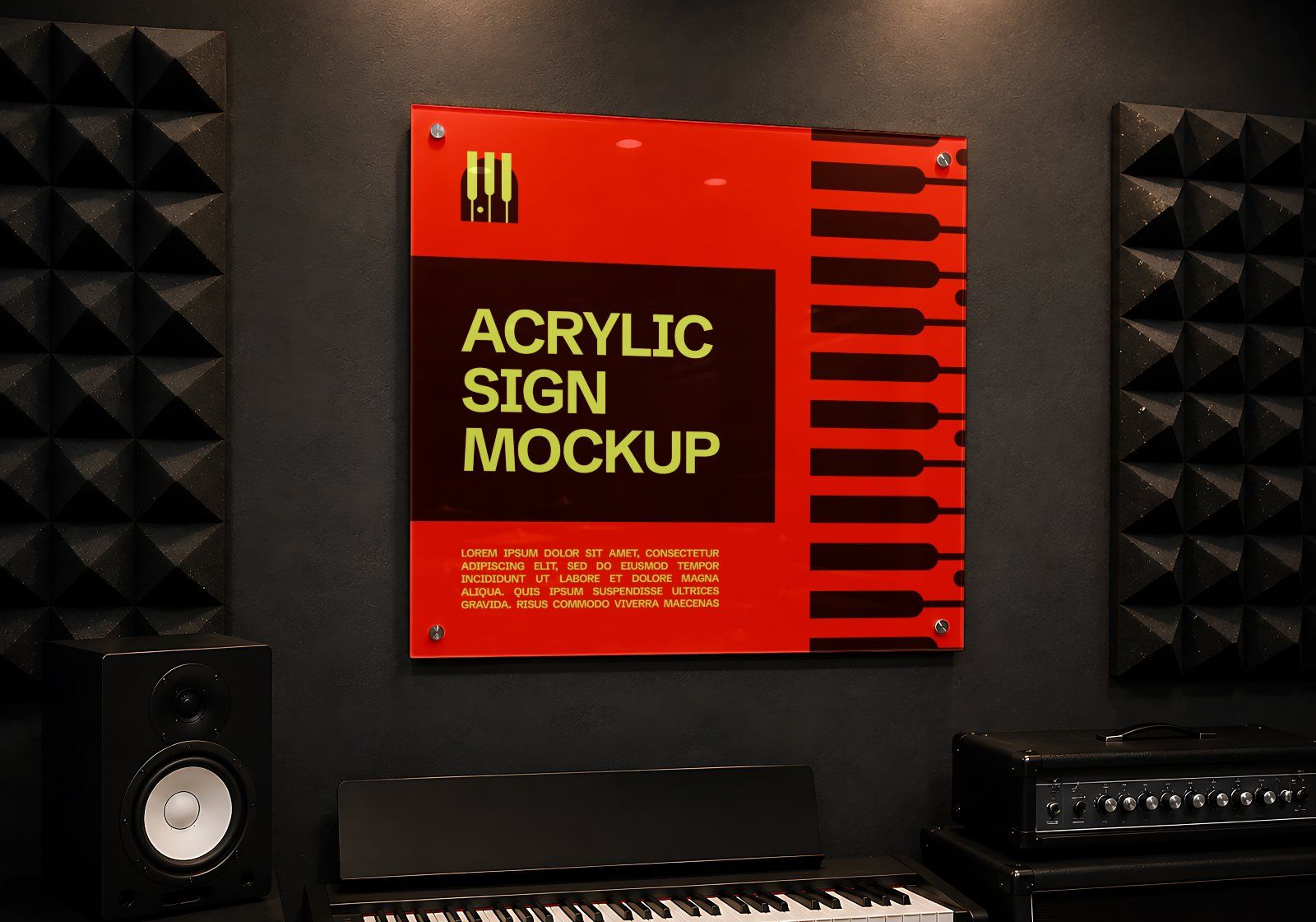 Premium Music Studio Branding Mockup Bundle – 15 Premium PSD Scenes for Audio & Record Label Identit — image 6