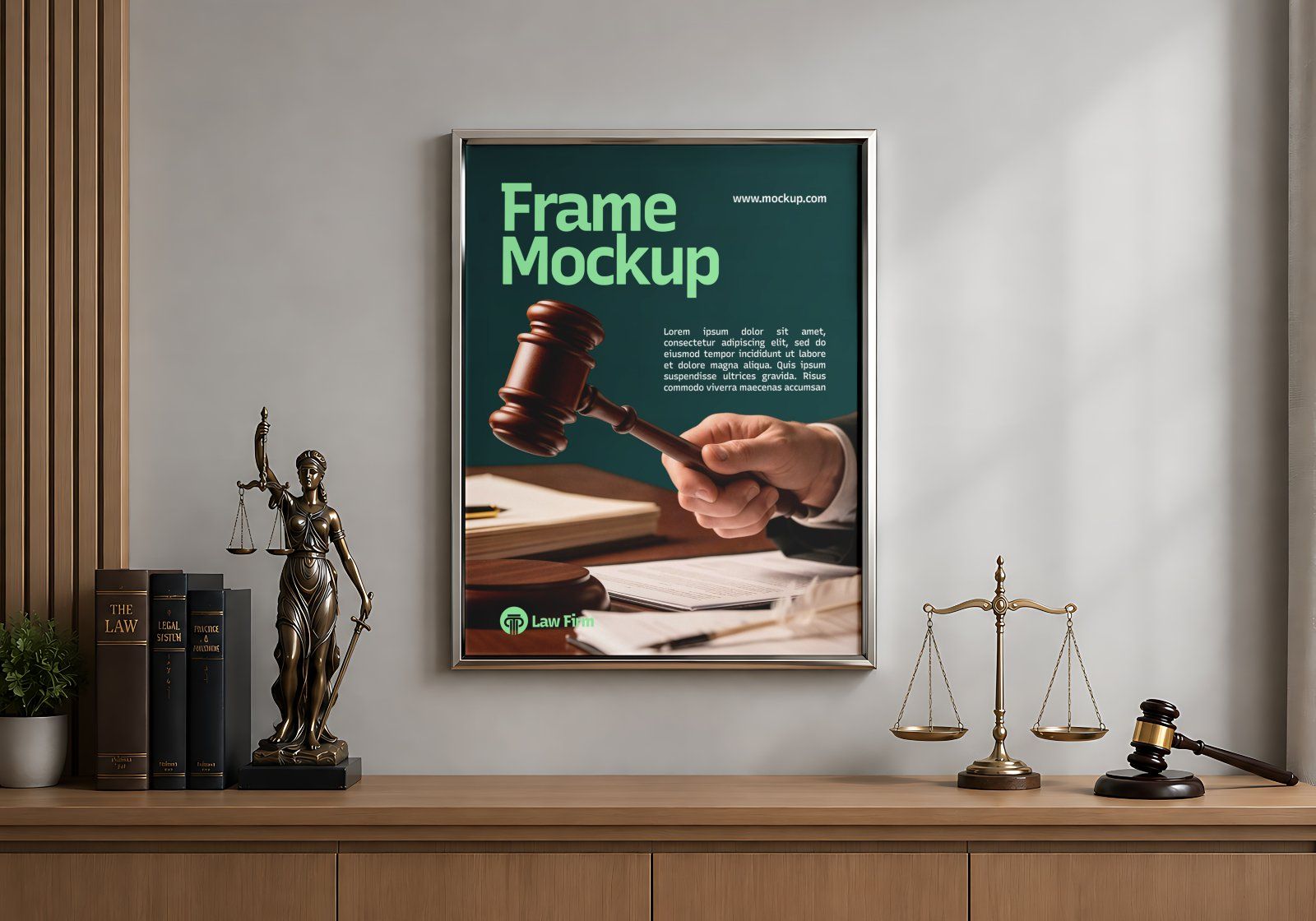 Premium Law Firm Branding Mockup Bundle – 15 Corporate PSD Scenes for Attorney, Lawyer — image 18